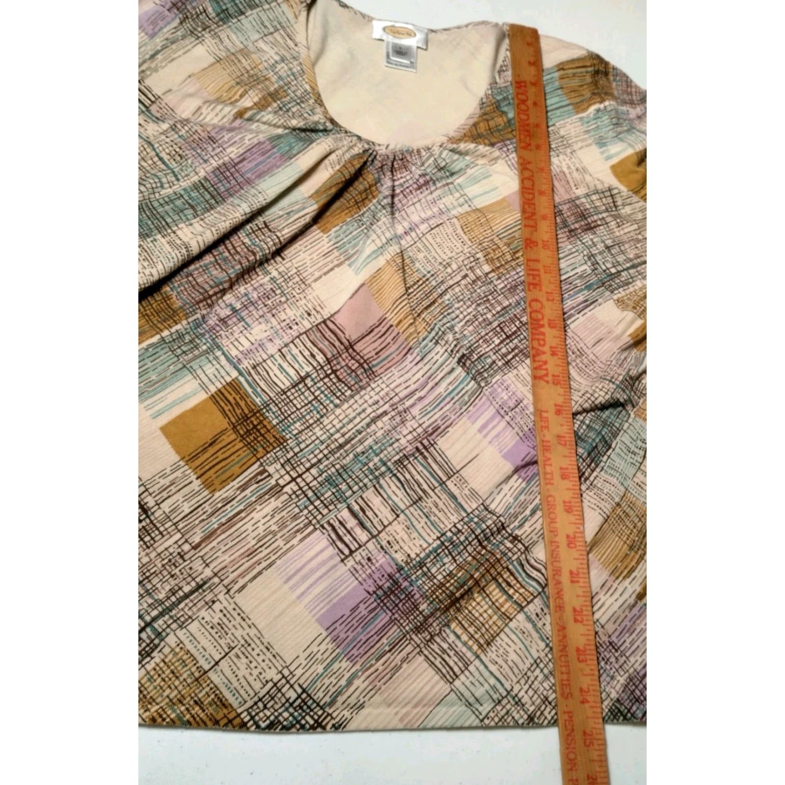 Talbots VINTAGE Talbots Shirt Knit Top Size L / US 10 / IT 46 - 5 Thumbnail