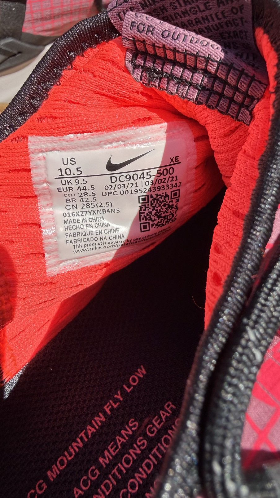 Nike ACG Nike ACG Mountain Fly Low Size US 10.5 / EU 43-44 - 9 Thumbnail
