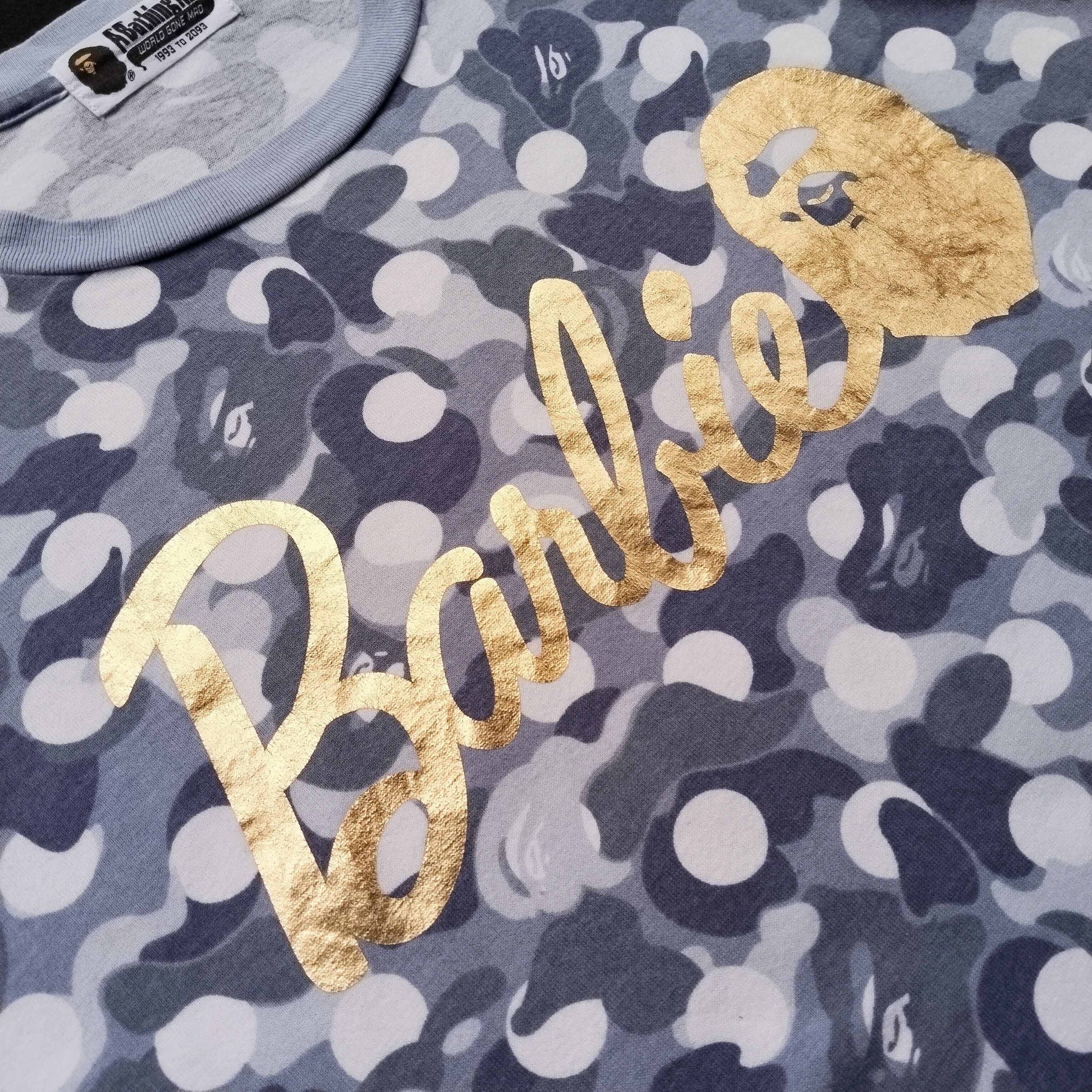 Bape 2019 Bape x Barbie Polkadot Camo Tee Size ONE SIZE - 3 Thumbnail