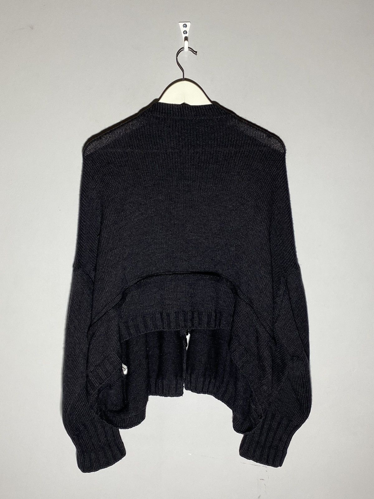 Rundholz Vintage Rundholz Avant Garde Women’s Knit Sweater Double Hem Size ONE SIZE - 2 Thumbnail