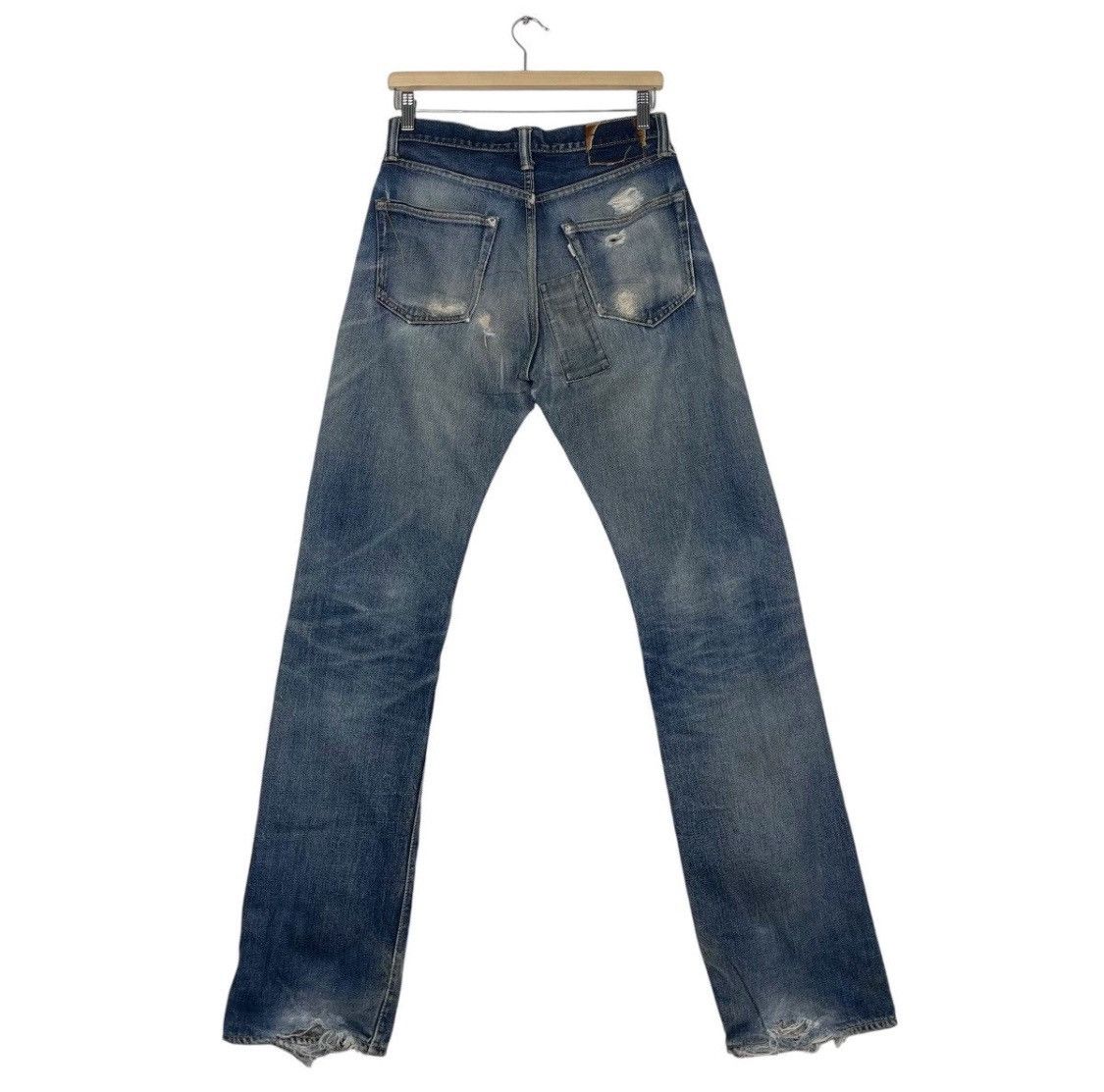 Alchemist × Japanese Brand 💥ALCHEMIST DISTRESSED SELVEDGE JEAN Size US 29 - 8 Thumbnail