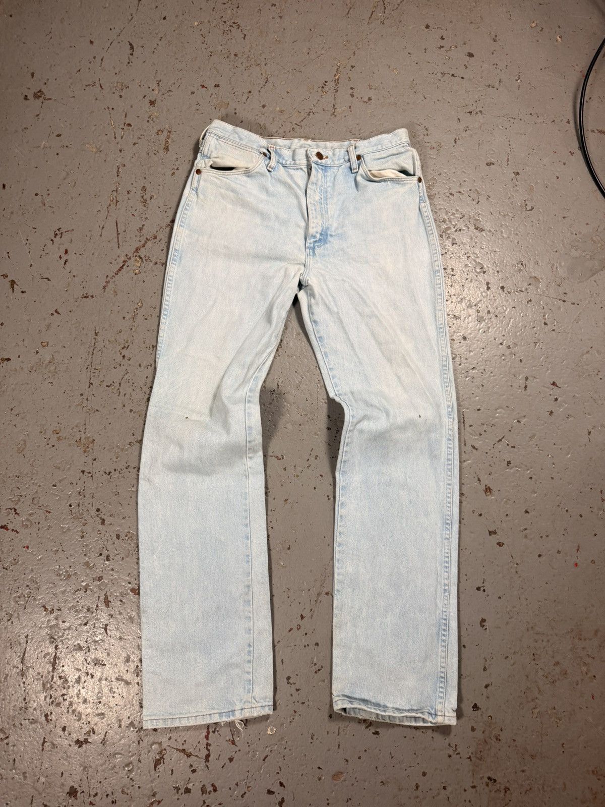 Wrangler Vintage Wrangler Light wash Denim Jeans Size US 32 / EU 48 - 5 Thumbnail
