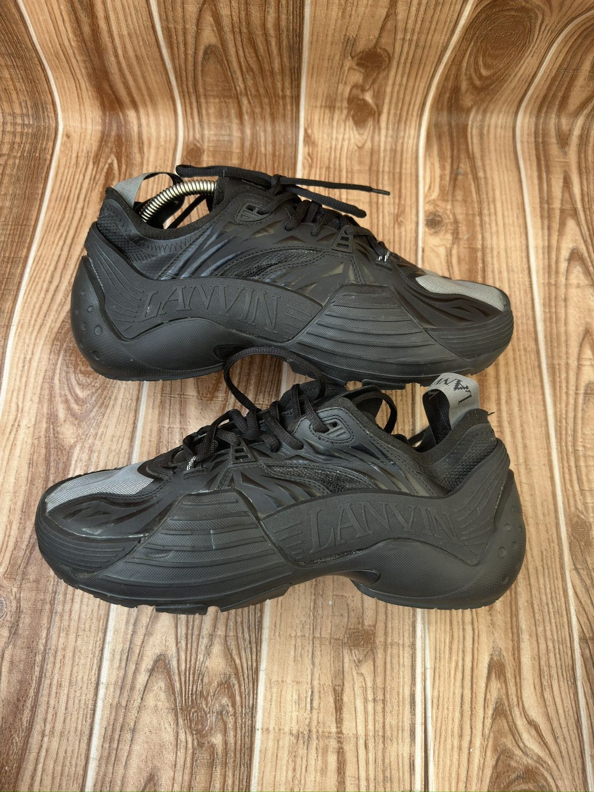 Lanvin Lanvin Flash X Sneakers Black Size US 10 / EU 43 - 2 Thumbnail