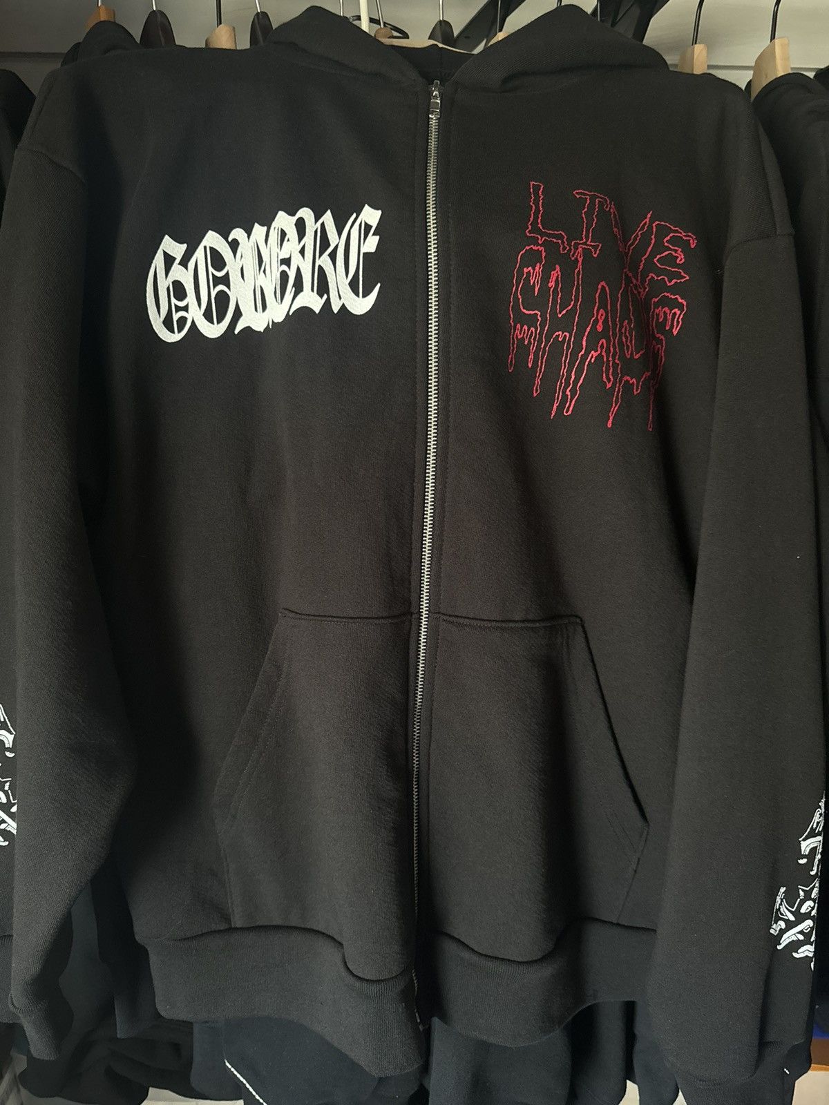 Ken Carson Ken Carson A Great Chaos Tour Gorecore Zipup Size US XL / EU 56 / 4 - 6 Thumbnail