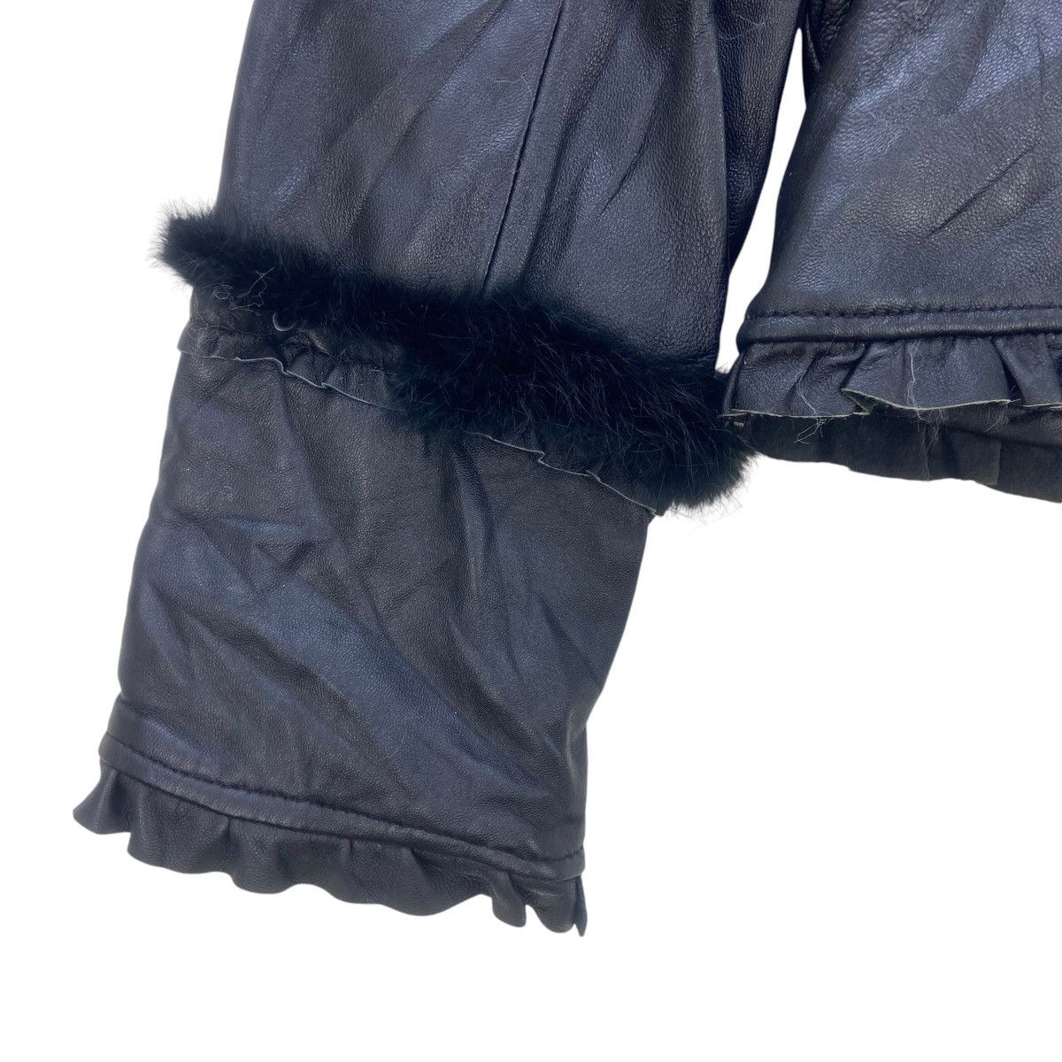 Griffin Griffin Sheepskin Leather Fur Lapin Jacket Size S / US 4 / IT 40 - 16 Thumbnail