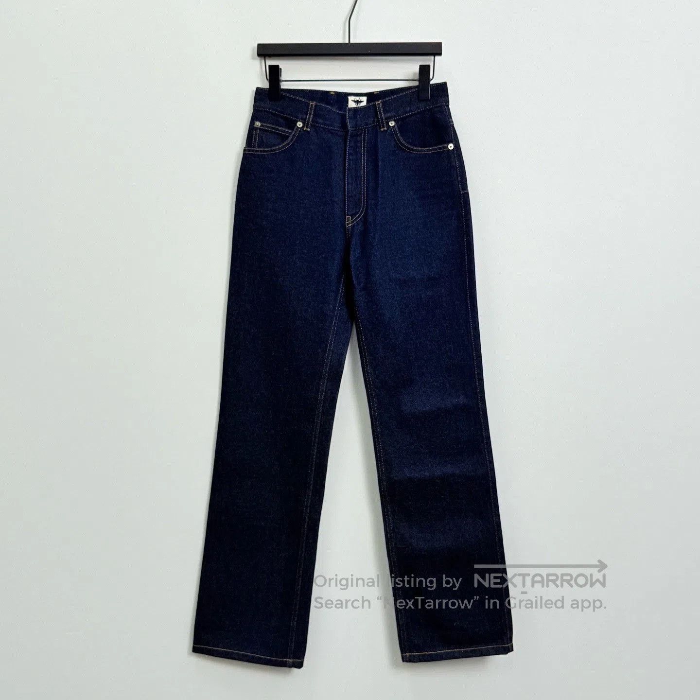 Dior Dior Dark Blue Straight. Size 35" - 1 Thumbnail
