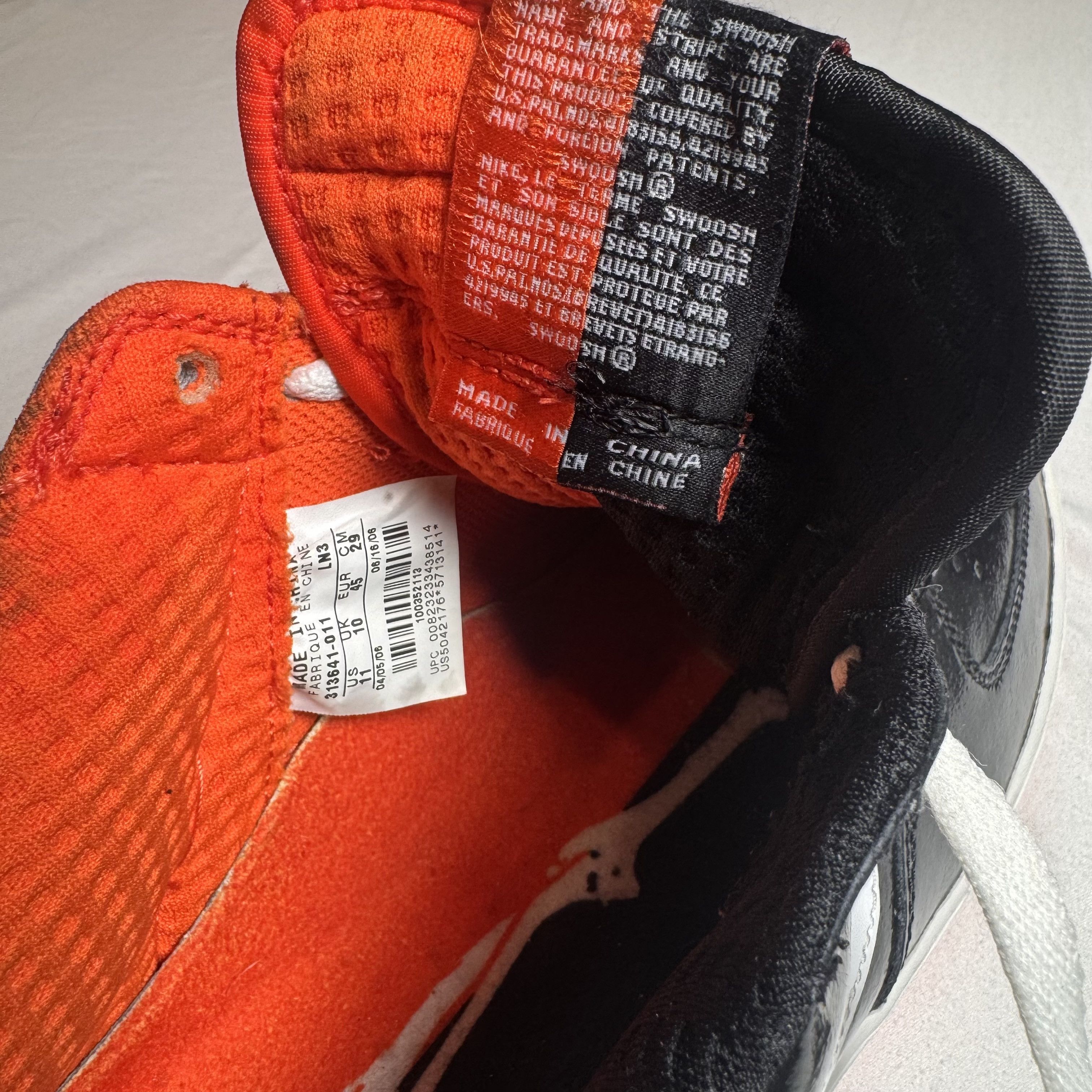 Nike RARE 2006 Halloween Nike Air Force 1 Limited Edition AF1 Size US 11 / EU 44 - 5 Thumbnail