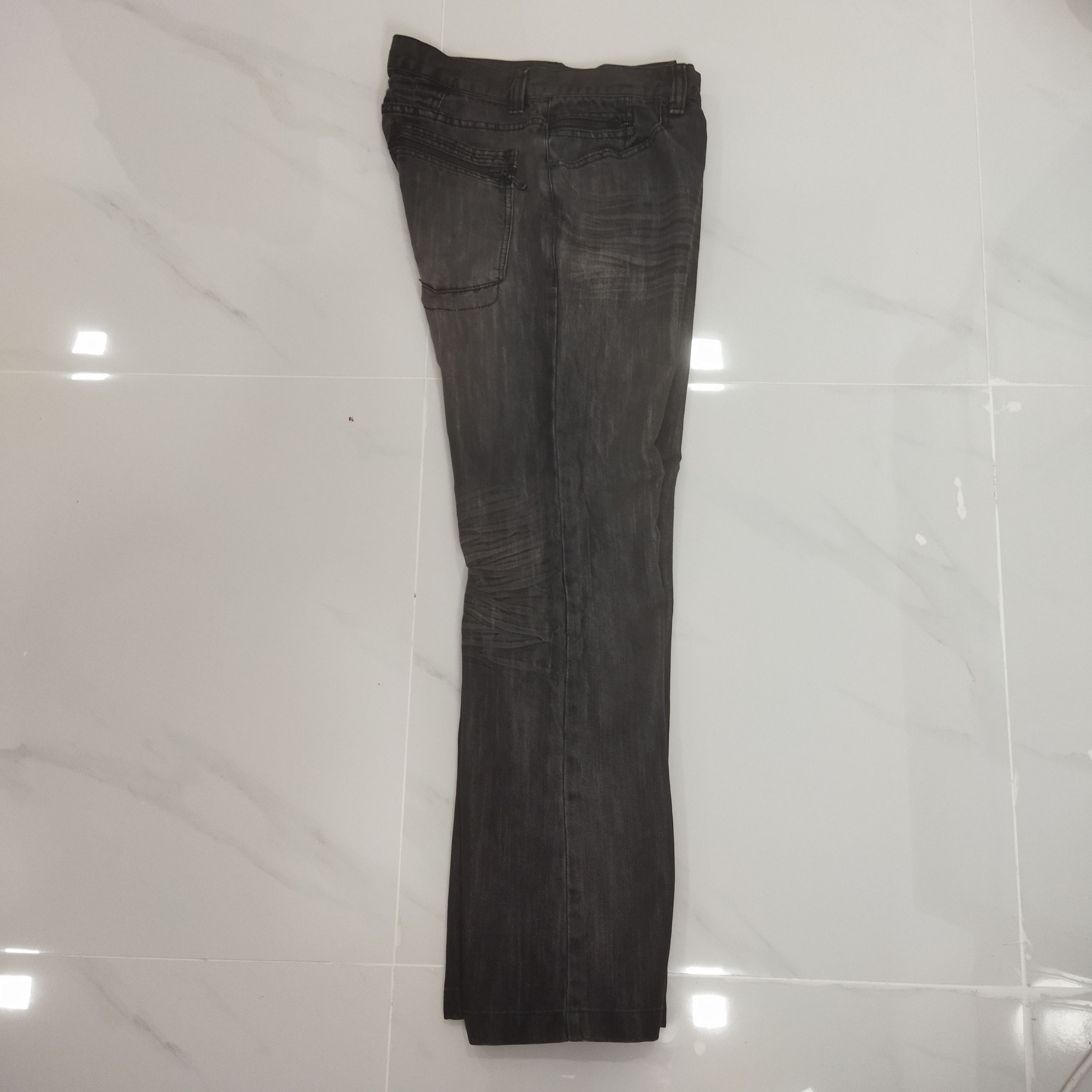 Japanese Brand MALE & CO BLACK JEANS PANTS Size US 32 / EU 48 - 11 Thumbnail