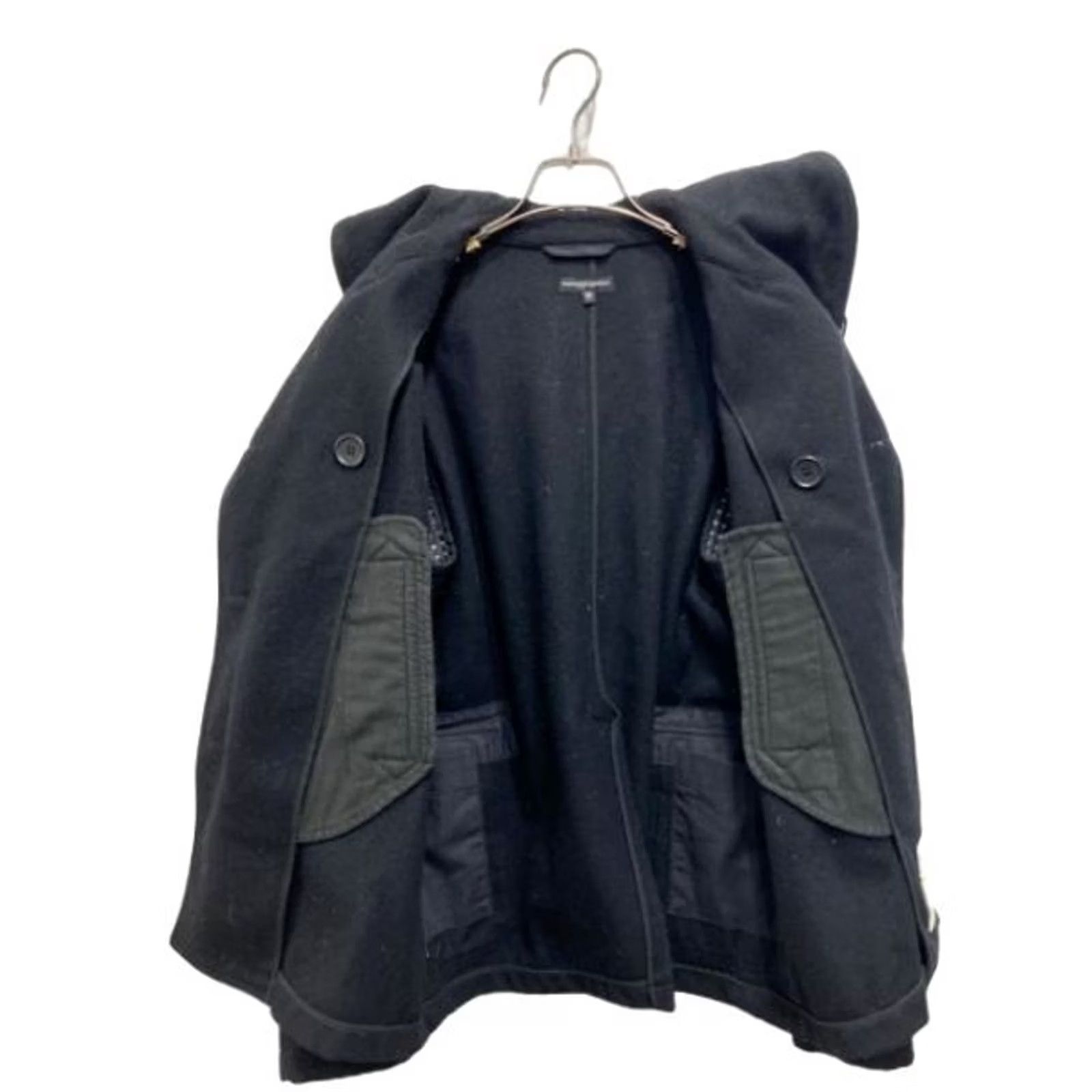 Engineered Garments ENGINEERED GARMENTS Pea Coat DOUBLE BREASTED SHAWL COLLAR Black Size S Men Size US S / EU 44-46 / 1 - 3 Thumbnail