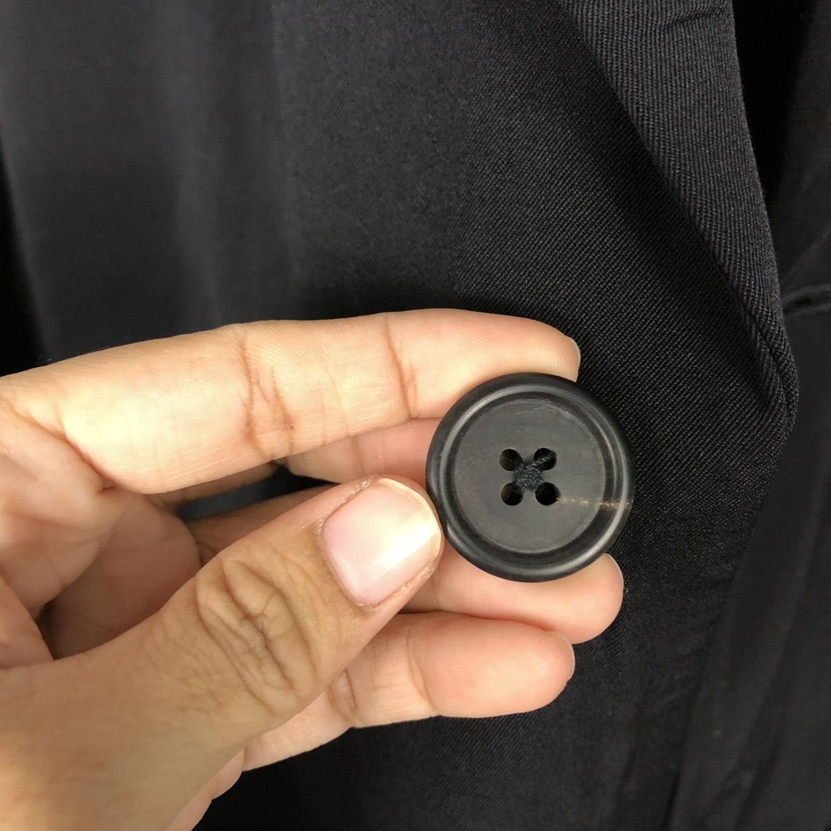 Yohji Yamamoto 🔥ICONIC RICH BLACK WOOL LONG JACKET Y’S FOR MEN JACKET Size US S / EU 44-46 / 1 - 18 Thumbnail