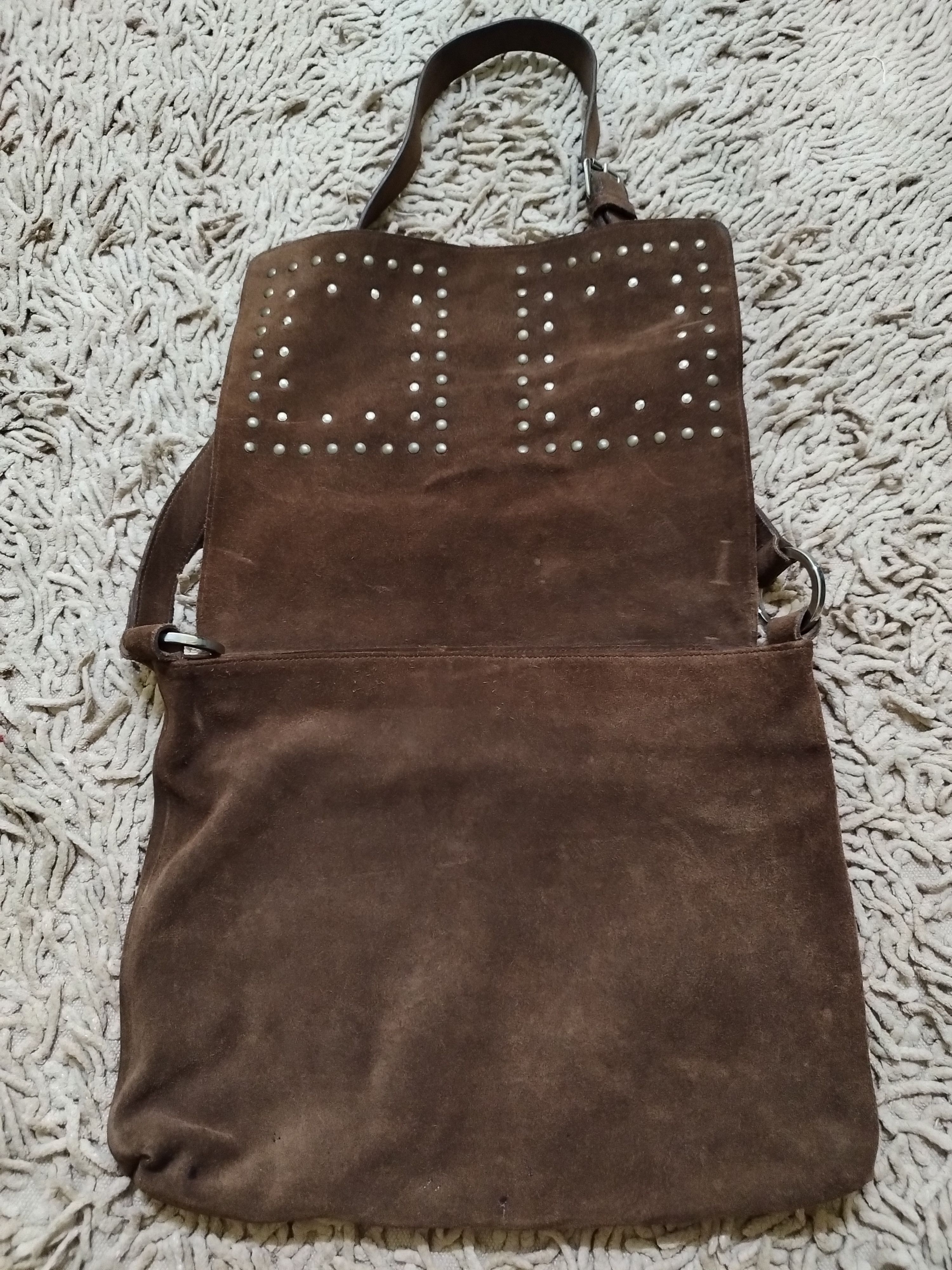 Genuine Leather Sick💥Stuted soft leather Made In Italy Size ONE SIZE - 5 Thumbnail