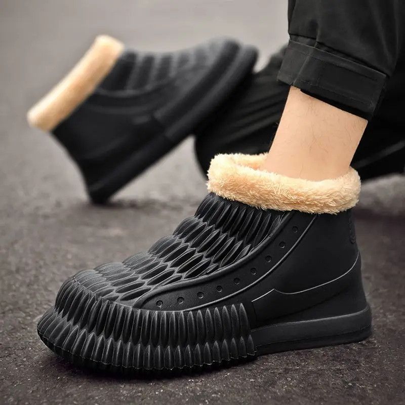 Japanese Brand Barrel Ankle Snow Platform Warm Boots Size US 8 / EU 41 - 2 Thumbnail