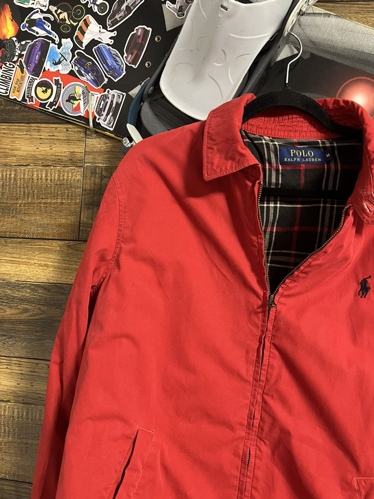 Vintage Polo Ralph Lauren Bomber Jacket Size US M / EU 48-50 / 2 - 15 Thumbnail