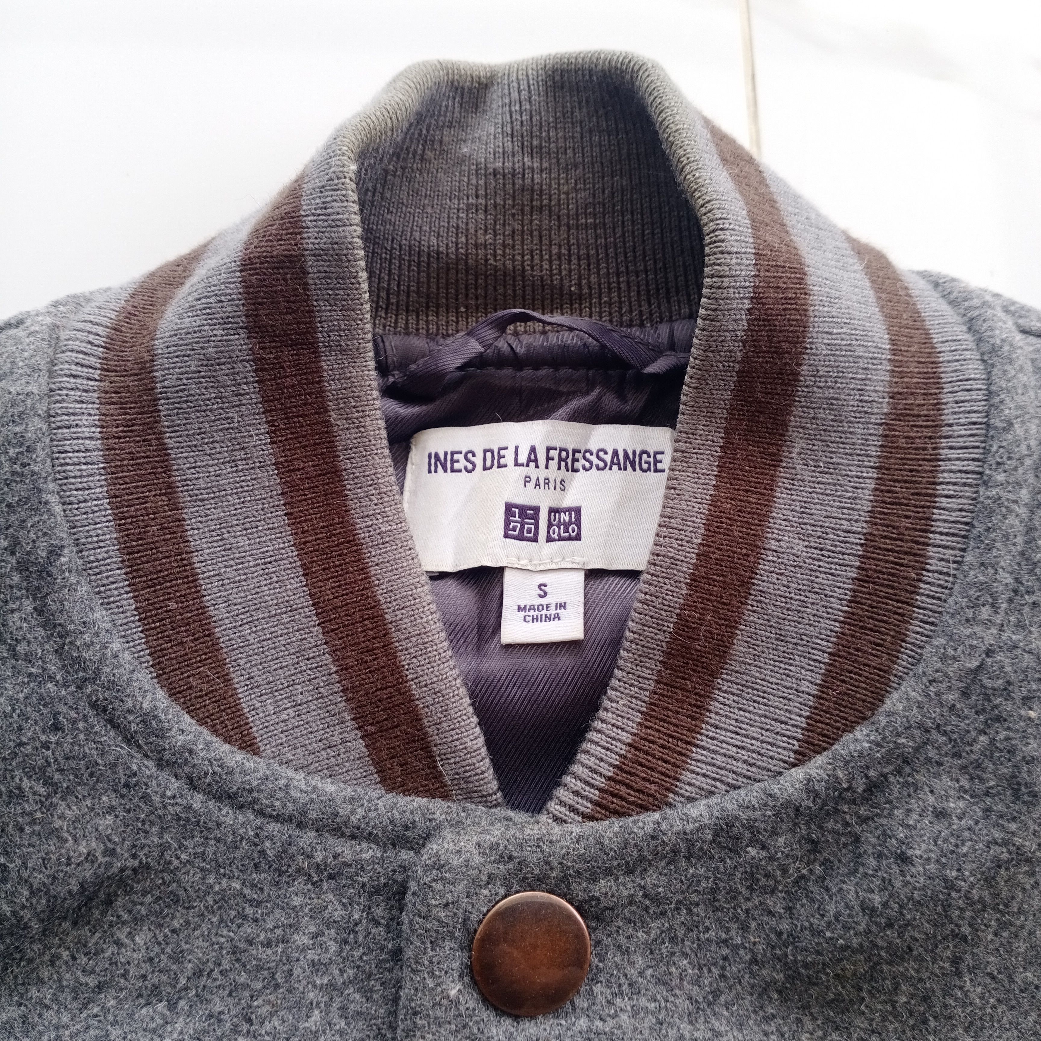 Uniqlo Uniqlo UT X Ines De La Fressange Paris Jacket Varsity Size US S / EU 44-46 / 1 - 2 Thumbnail