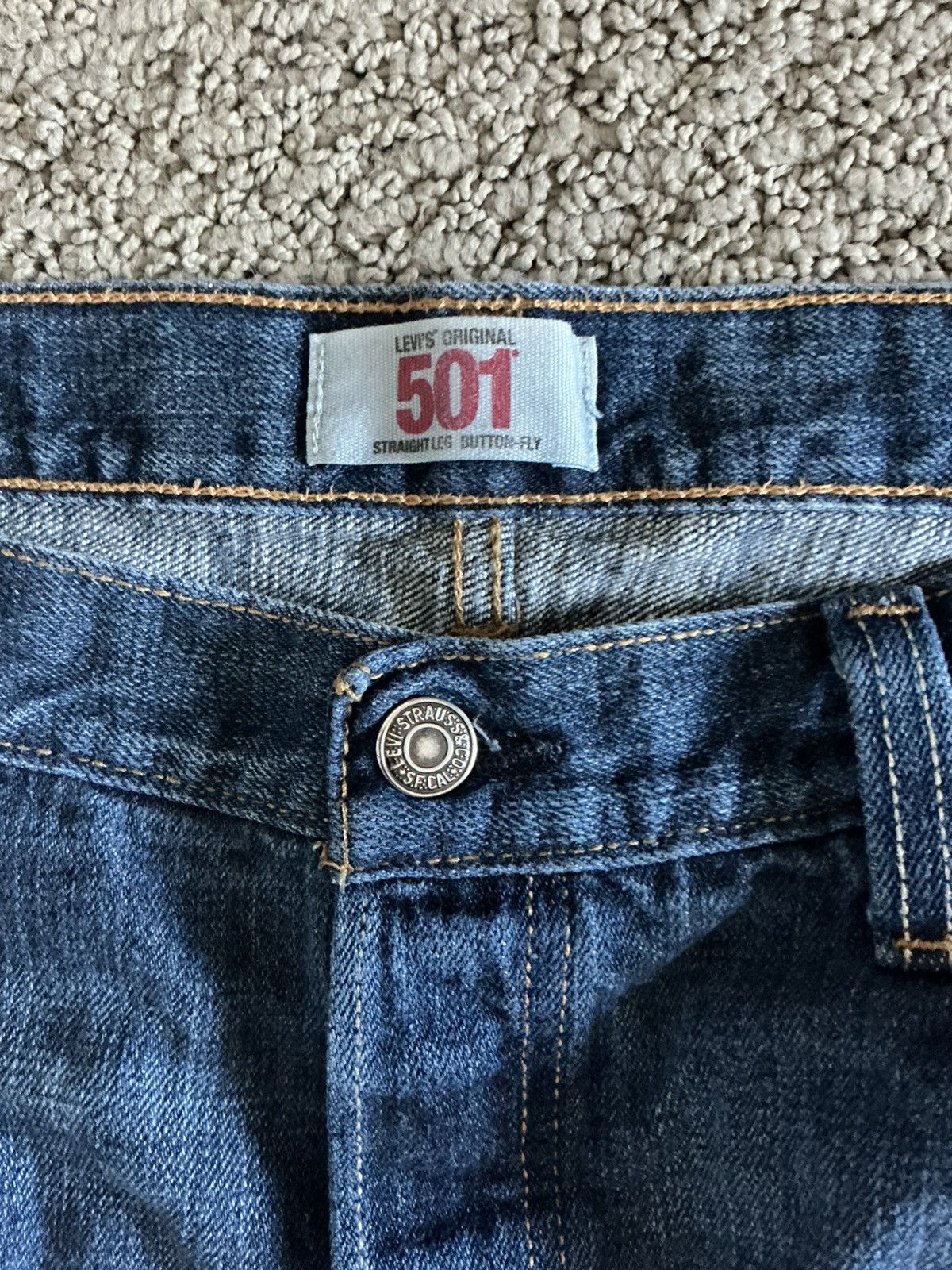 Levi's × Vintage Vintage Levi 501 Size US 38 / EU 54 - 4 Thumbnail