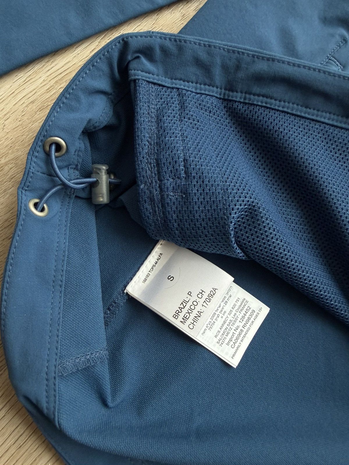 Salomon Salomon Advanced Skin Shield Blue Jacket Size US S / EU 44-46 / 1 - 5 Thumbnail