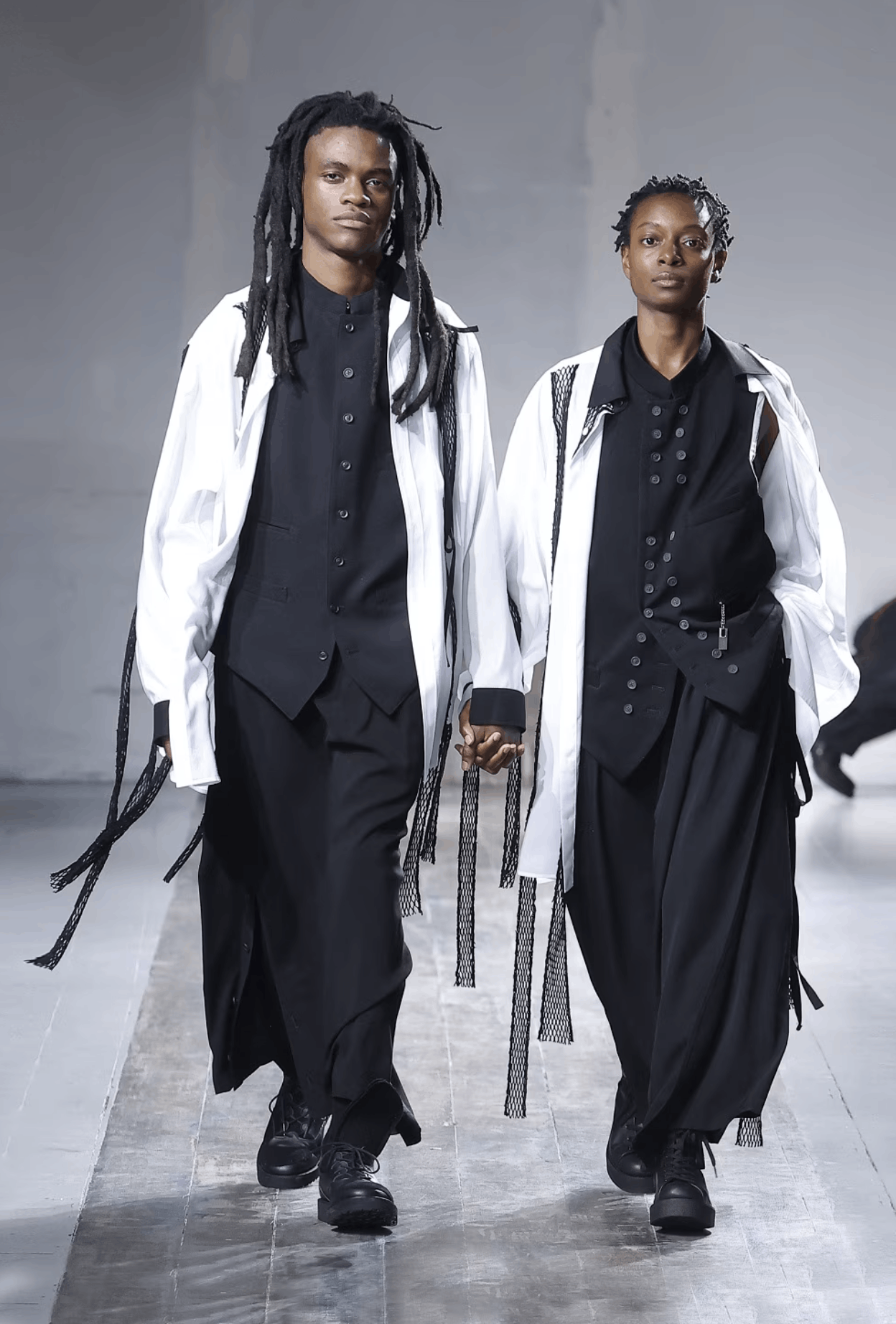 Yohji Yamamoto Yohji Yamamoto Pour Homme W/GABARDINE RIGHT SIDE VENTS SKIRT Size US 32 / EU 48 - 2 Thumbnail