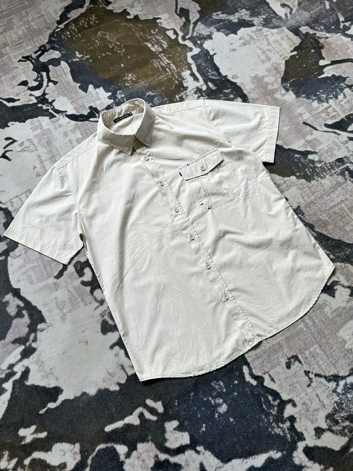 Marithe + Francois Girbaud 00's Marithe Francois Girboud Le Jean Shirt Size US M / EU 48-50 / 2 - 2 Thumbnail