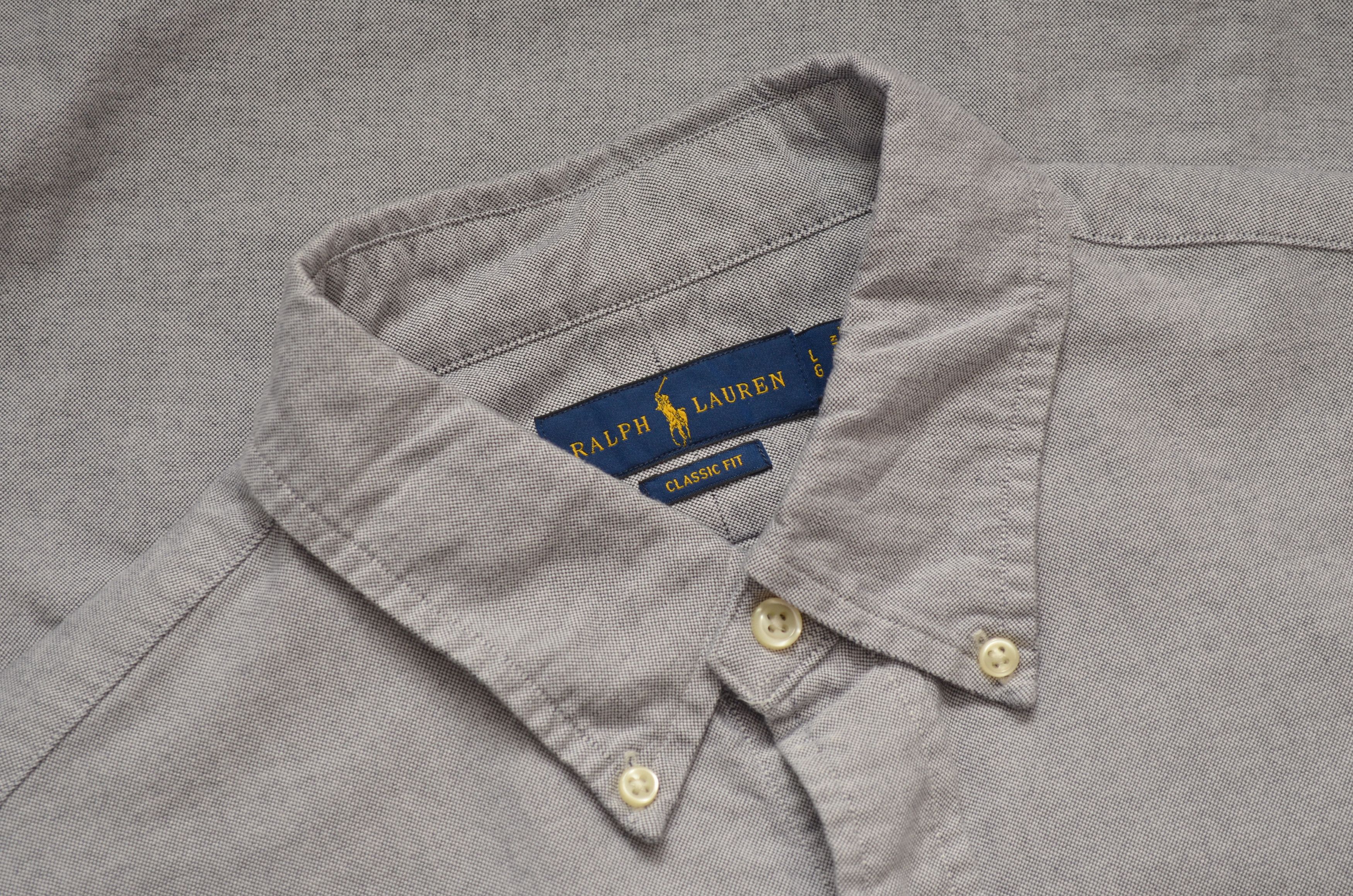 Polo Ralph Lauren Polo Ralph Lauren Classic Fit Grey Shirt Multicolor Pony Size US L / EU 52-54 / 3 - 5 Thumbnail