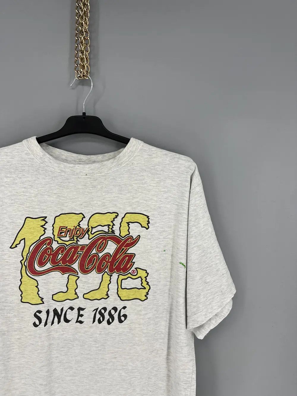 Vintage 1996 Euro UEFA Enjoy Coca Cola Vintage 90s T shirt Size US XL / EU 56 / 4 - 5 Thumbnail