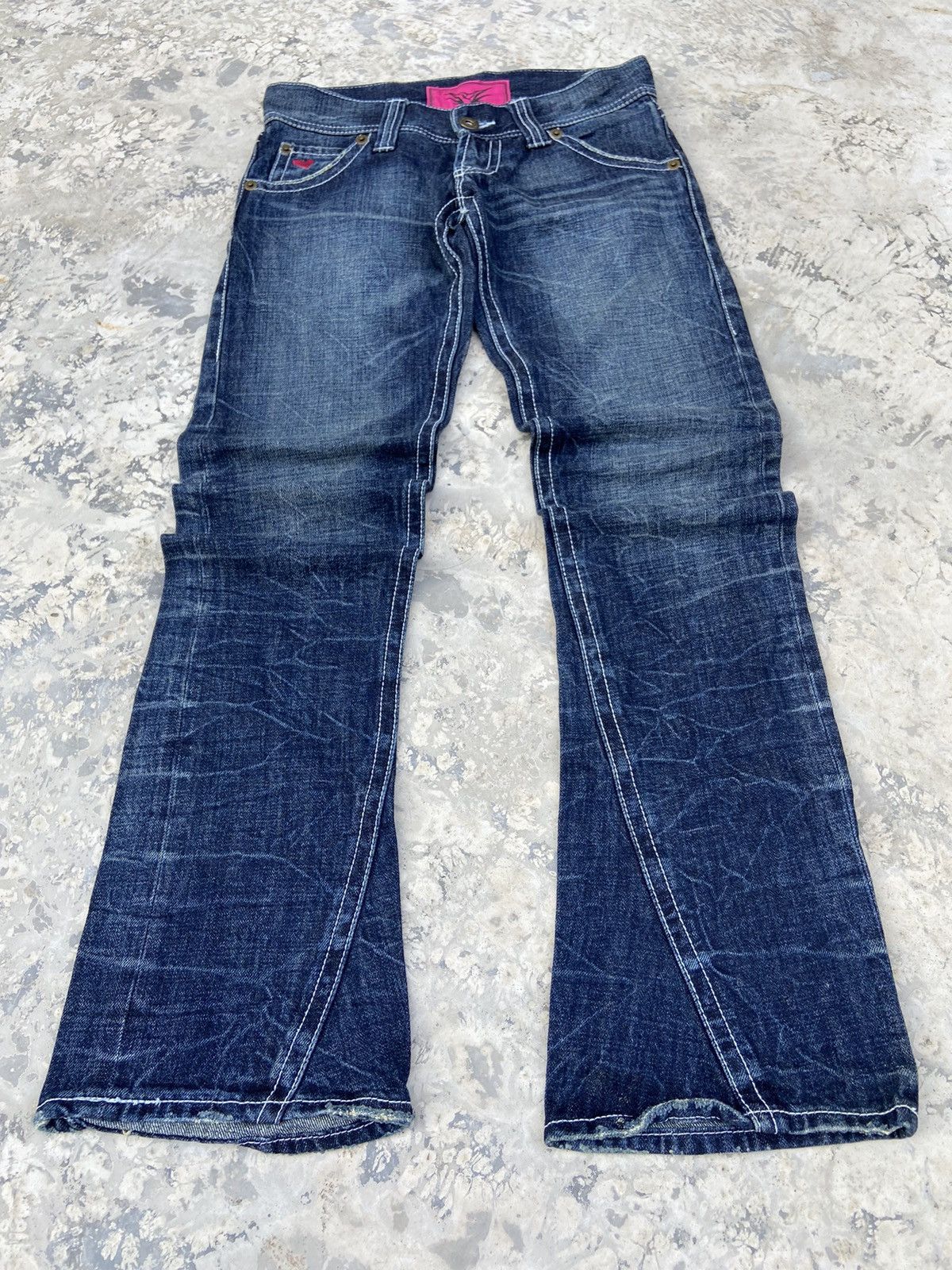 Beauty Beast × Hysteric Glamour × Japanese Brand Vence denim pants flare seritionaries Size 28" / US 6 / IT 42 - 1 Thumbnail