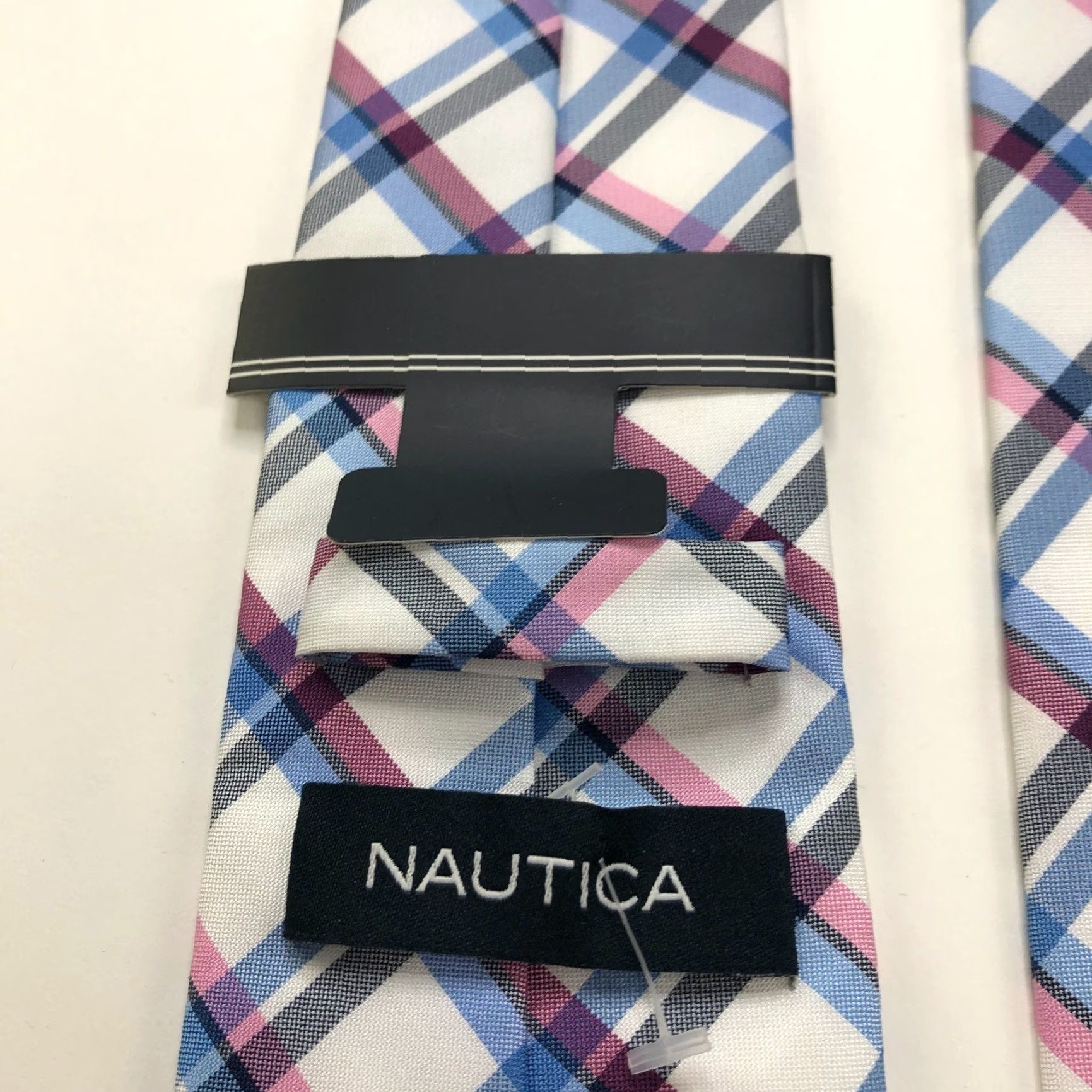 Nautica VINTAGE Nautica Tie Geometric 3-in/56-in Men’s Polyester Neck Tie Blue 100% Polyester Classic Length 57"-60" Adjustable Mens Size ONE SIZE - 8 Thumbnail