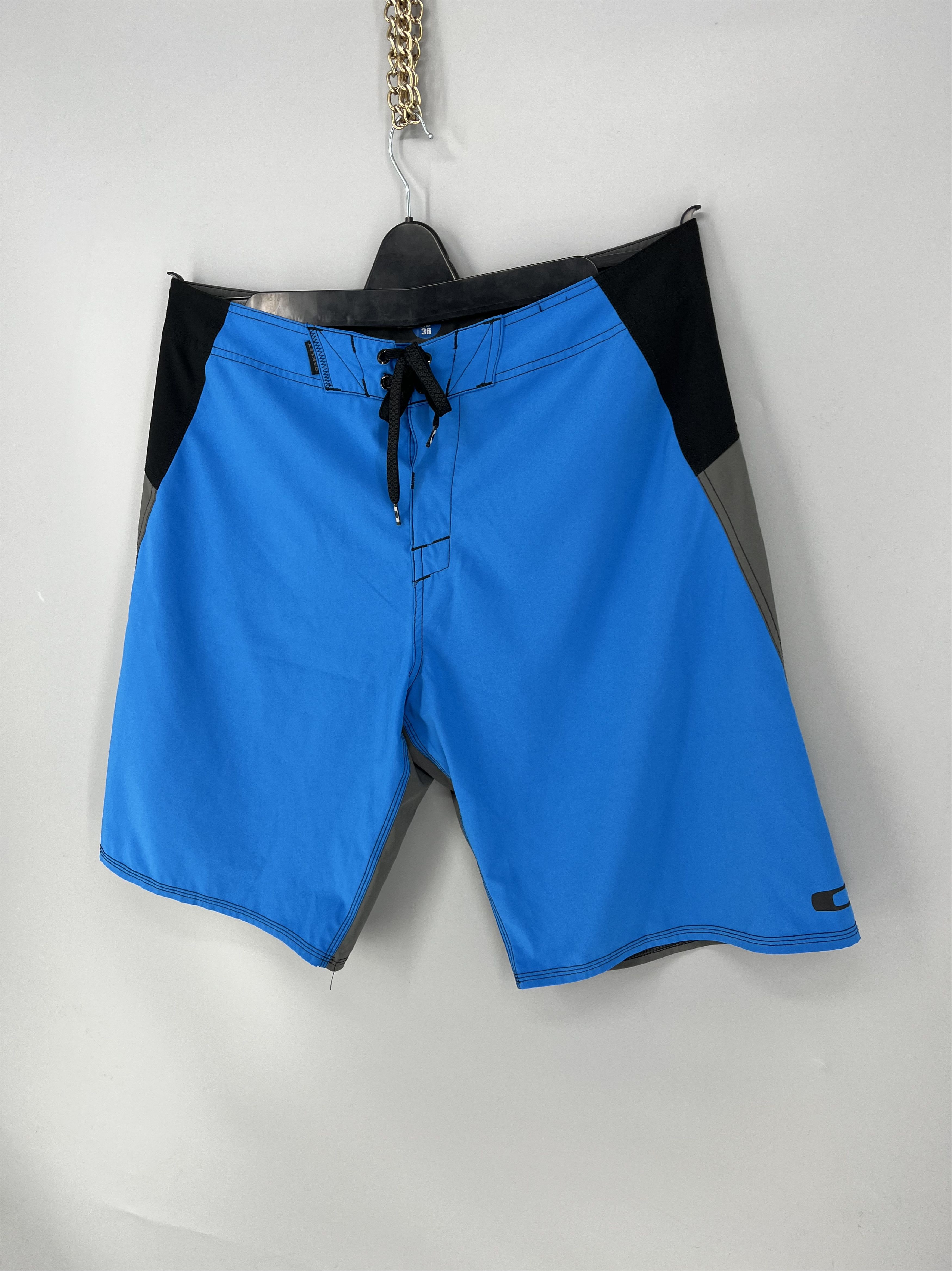 Oakley Surf Oakley Sidetrack 21" Board Shorts - Blue/Black/Grey Size US 36 / EU 52 - 3 Thumbnail