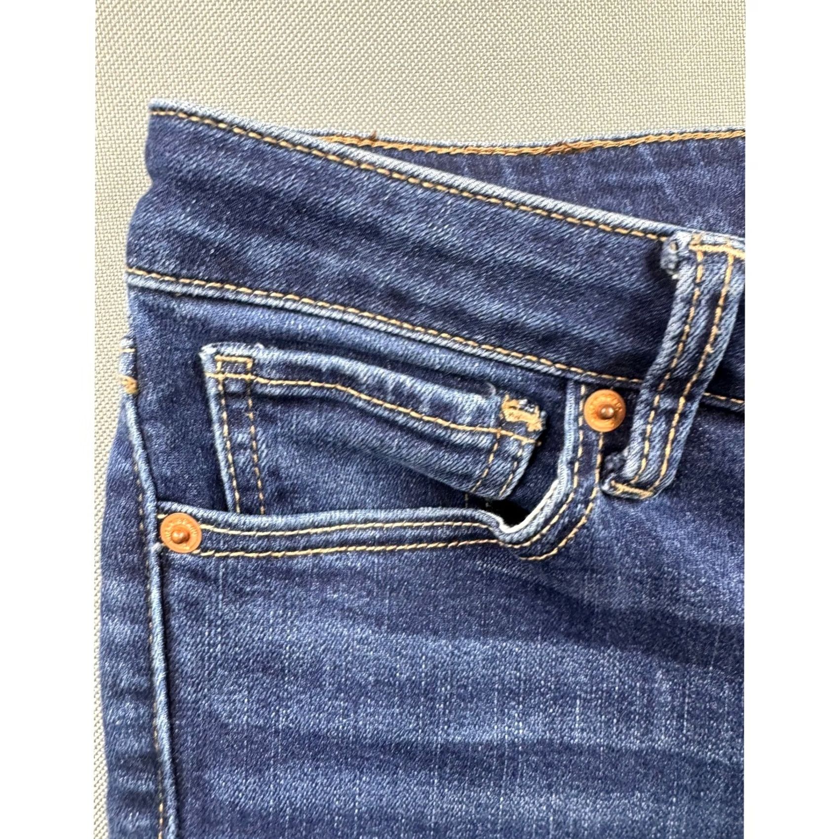 Lucky Brand Lucky Brand Lolita Super Skinny Jeans Women's 26 Dark Wash Blue Denim Pants Size 26" / US 2 / IT 38 - 7 Thumbnail