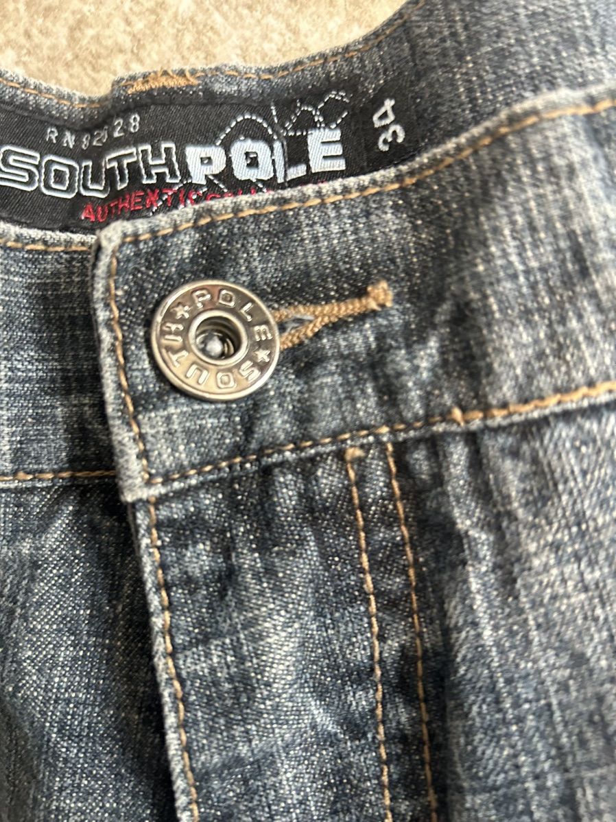 Southpole Vintage SouthPole Wide Leg Jeans Size US 34 / EU 50 - 4 Thumbnail