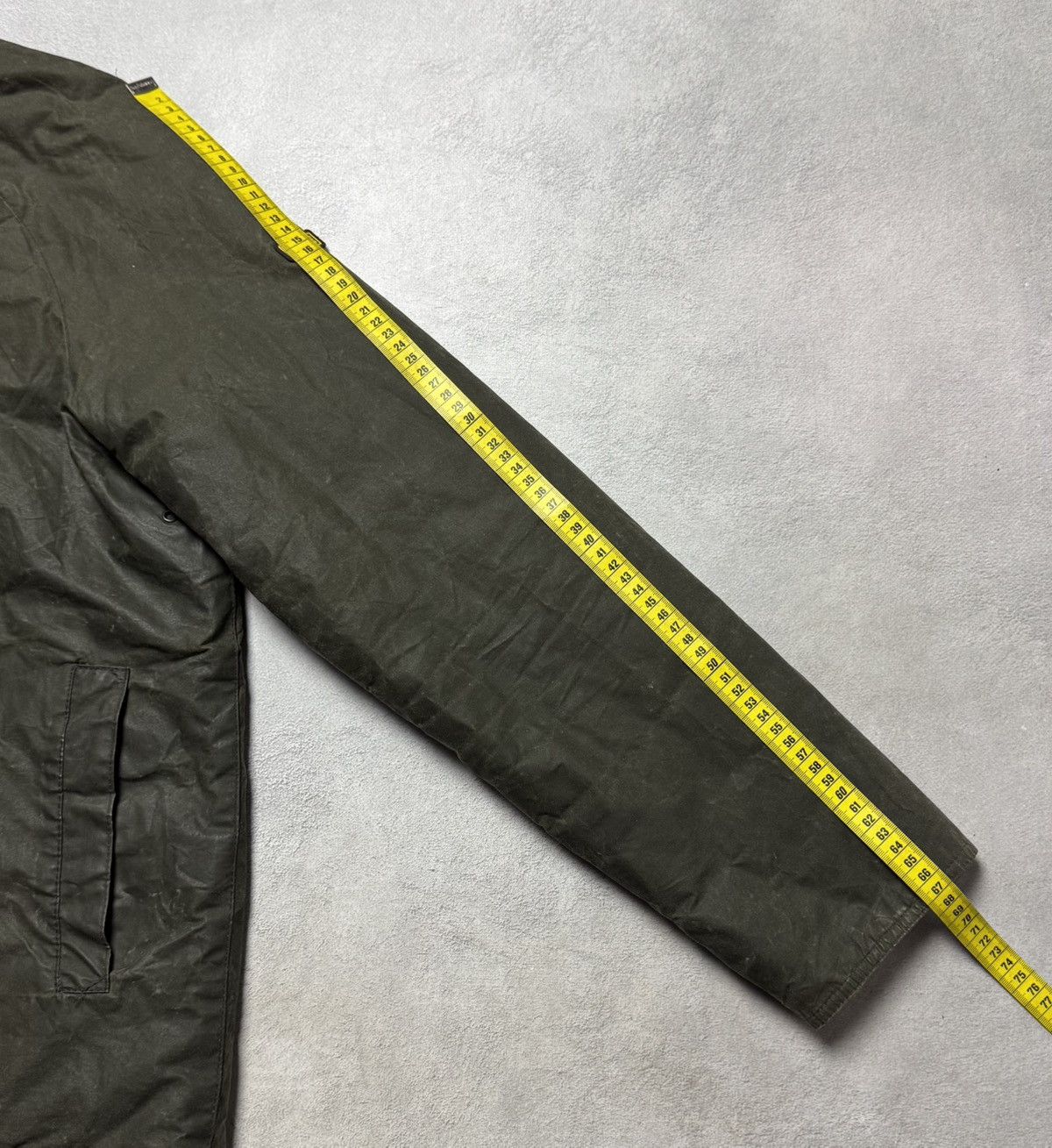 Barbour Barbour International Zip Up Hooded Wax Cotton Jacket Size US M / EU 48-50 / 2 - 19 Thumbnail