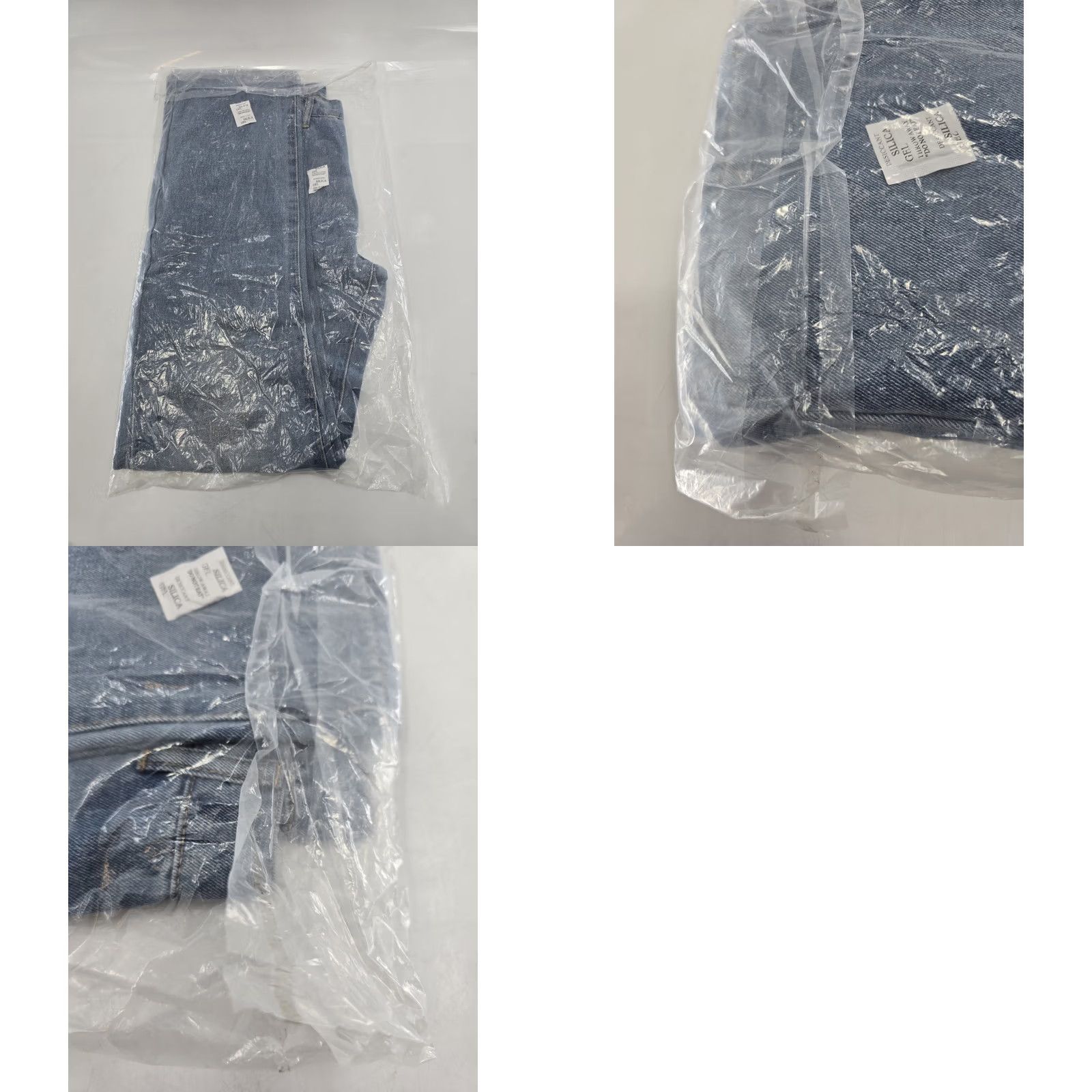 MNML mnml Jeans Shirt Mens Straight Everyday Denim Medium Blue 33x34 5-Pocket Regular Comfort Vintage NWT Size US 33 - 8 Thumbnail