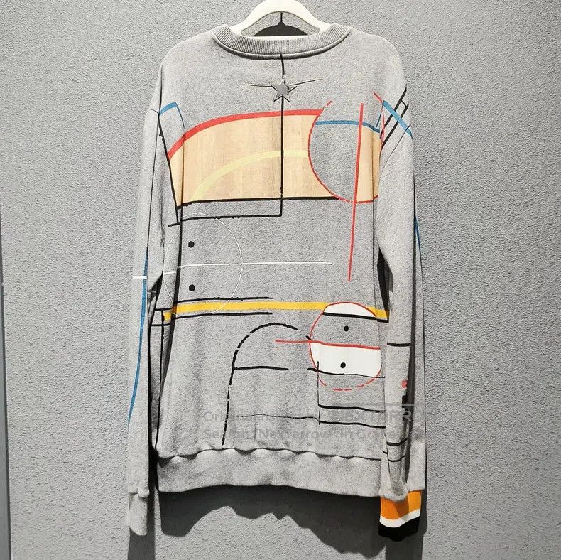 Givenchy Givenchy Geometric Pattern Printed Hoodie Size US L / EU 52-54 / 3 - 2 Thumbnail