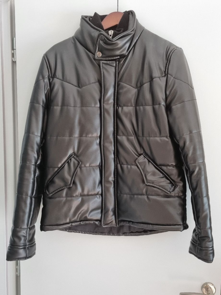Zara black padded quilted puffer jacket Size US M / EU 48-50 / 2 - 1 Thumbnail