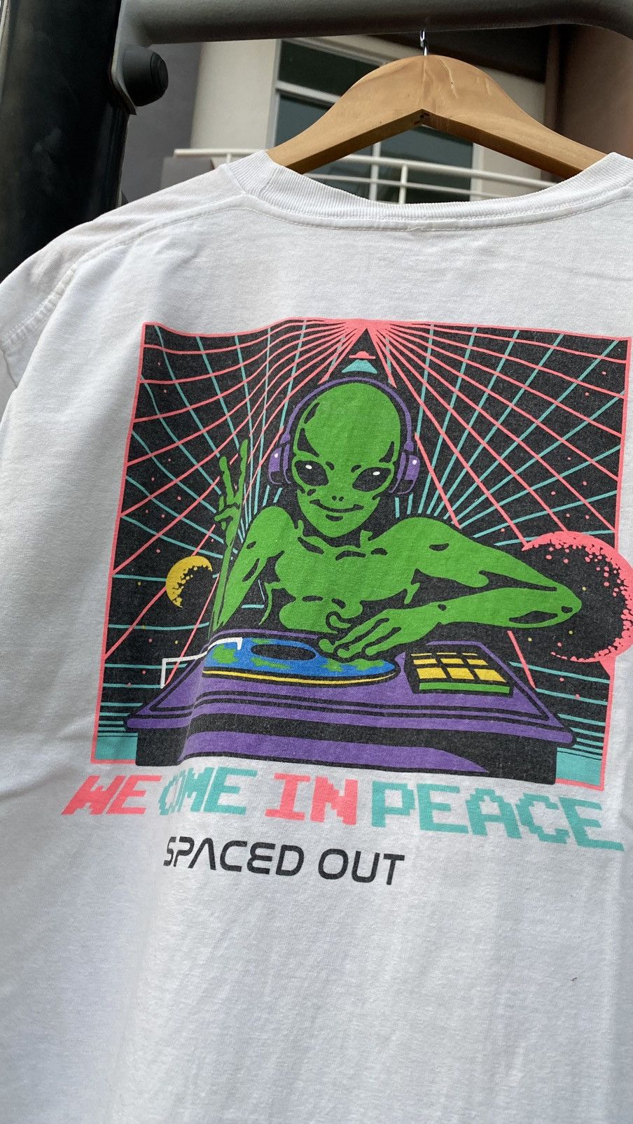 Other RARE Spaced Out Alien Back Hit Size US L / EU 52-54 / 3 - 3 Thumbnail