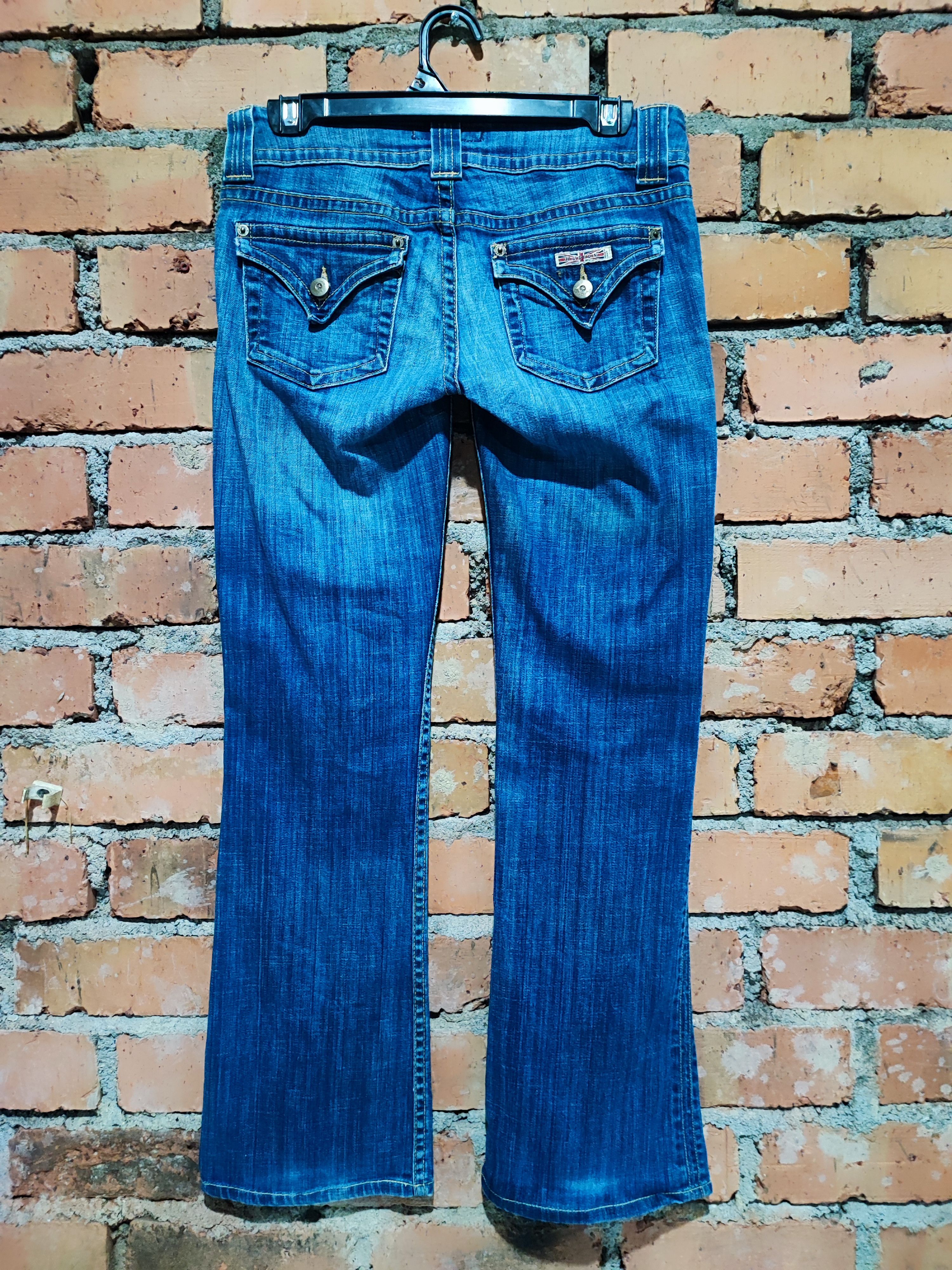 Hudson Flare Jeans Hudson Low Rise Boot Cut Size 30" / US 8 / IT 44 - 2 Thumbnail