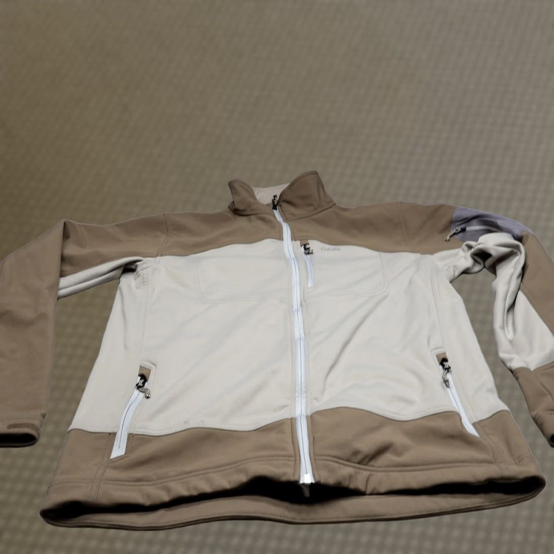 Vintage Cabelas Jacket Mens Large Tall Brown Windstopper Softshell Wind Rain Full Zip Size US L / EU 52-54 / 3 - 1 Thumbnail