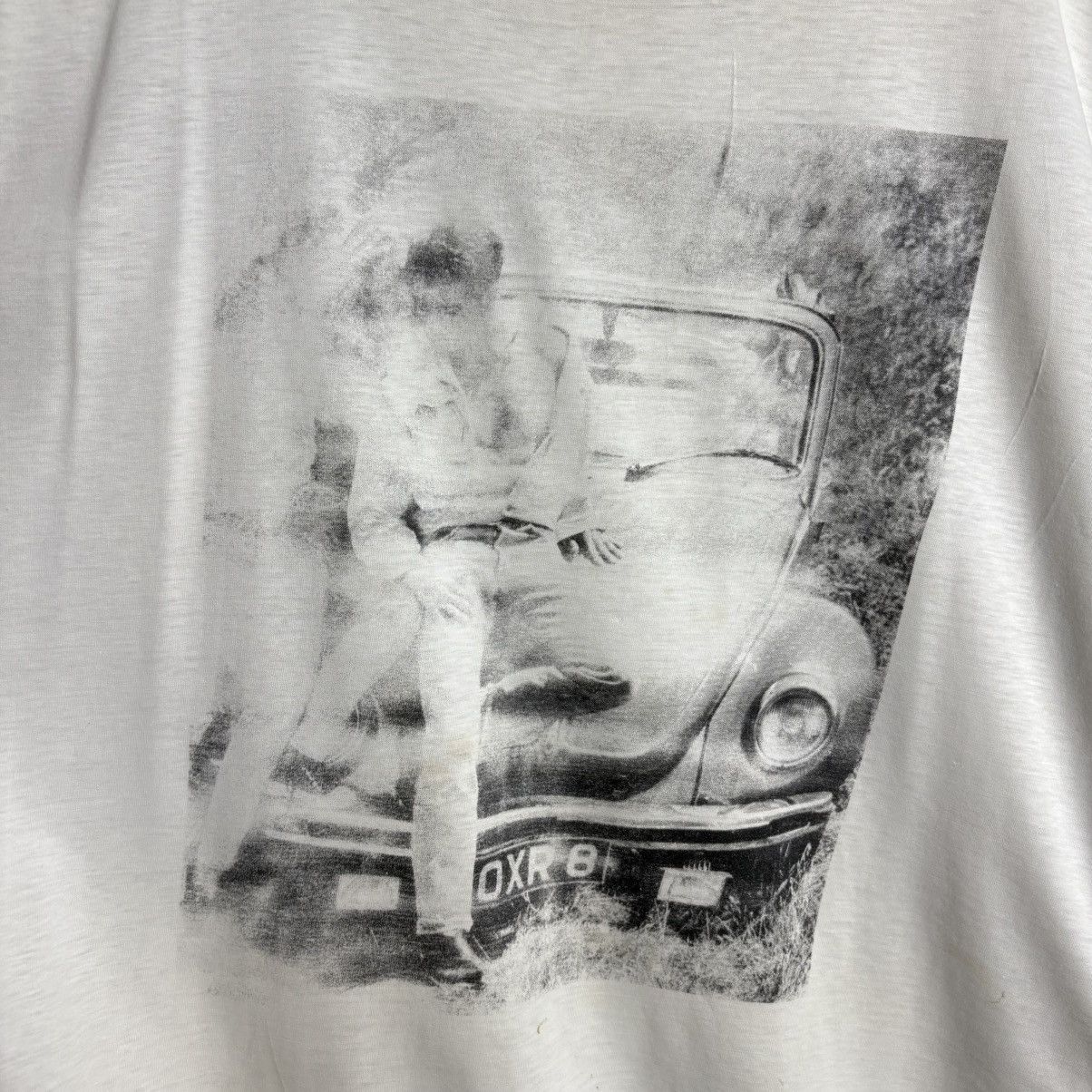 Vintage 80s Bruce Weber Armani Photo Graphic T-Shirt