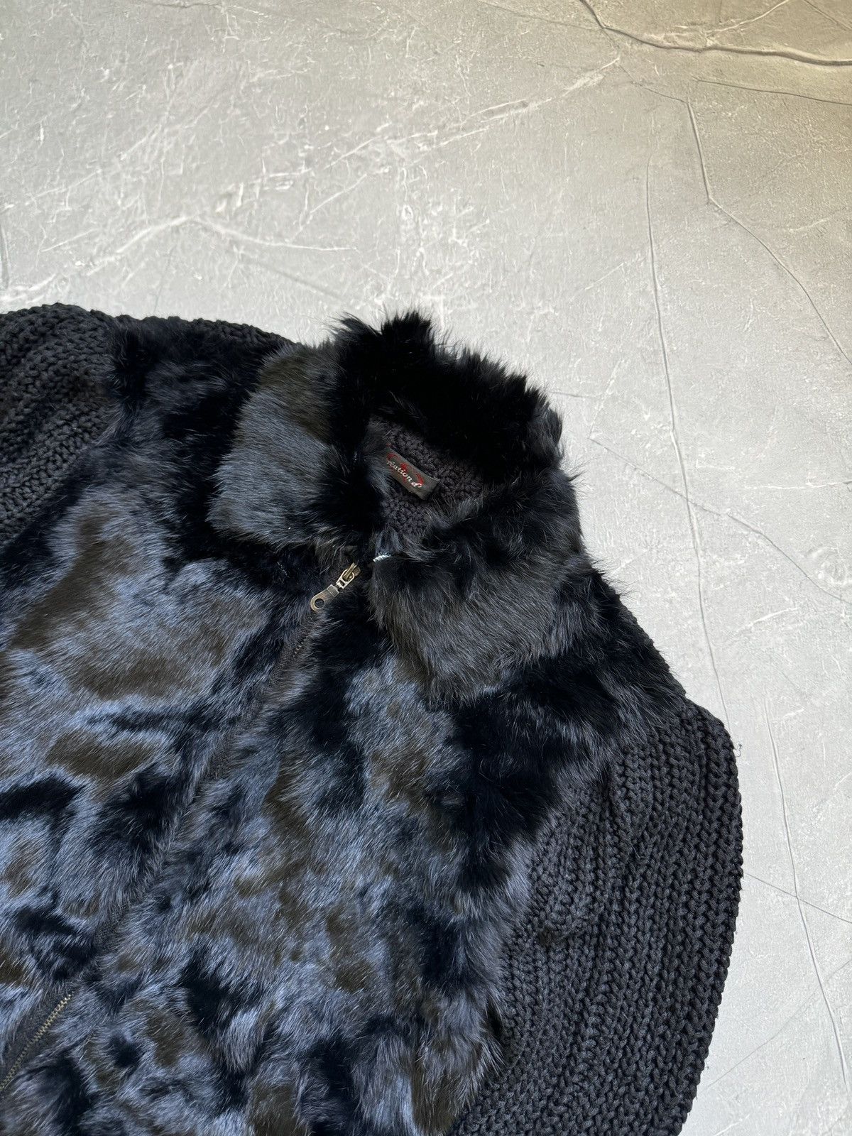 Hysteric Glamour Vintage Fur Knitted Jacket IfSixWasNine Style y2k Avantgarde Size M / US 6-8 / IT 42-44 - 8 Thumbnail