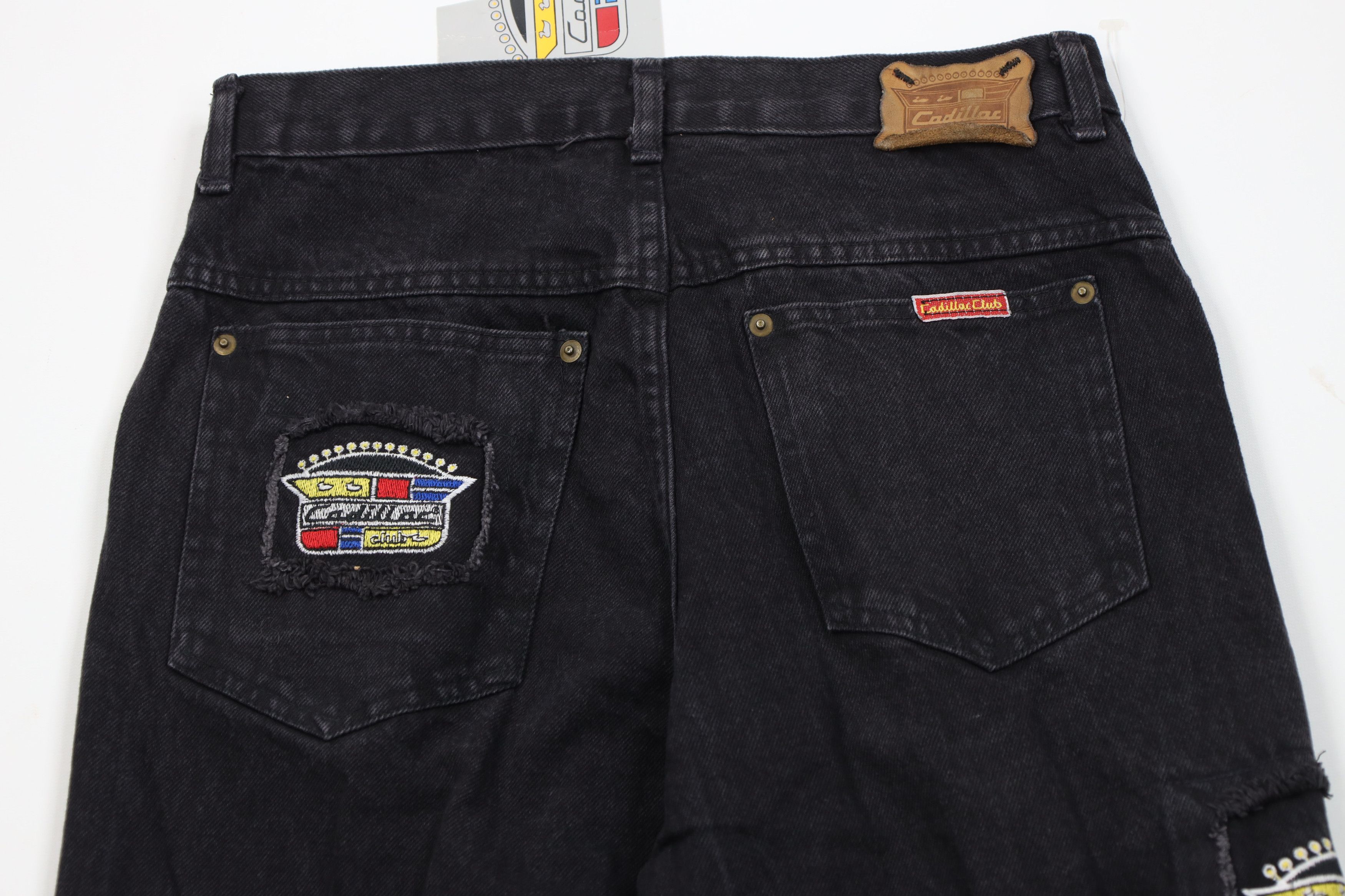 Cadillac Deadstock Vintage 80s 90s Cadillac Straight Leg Jeans USA Size US 30 / EU 46 - 11 Thumbnail