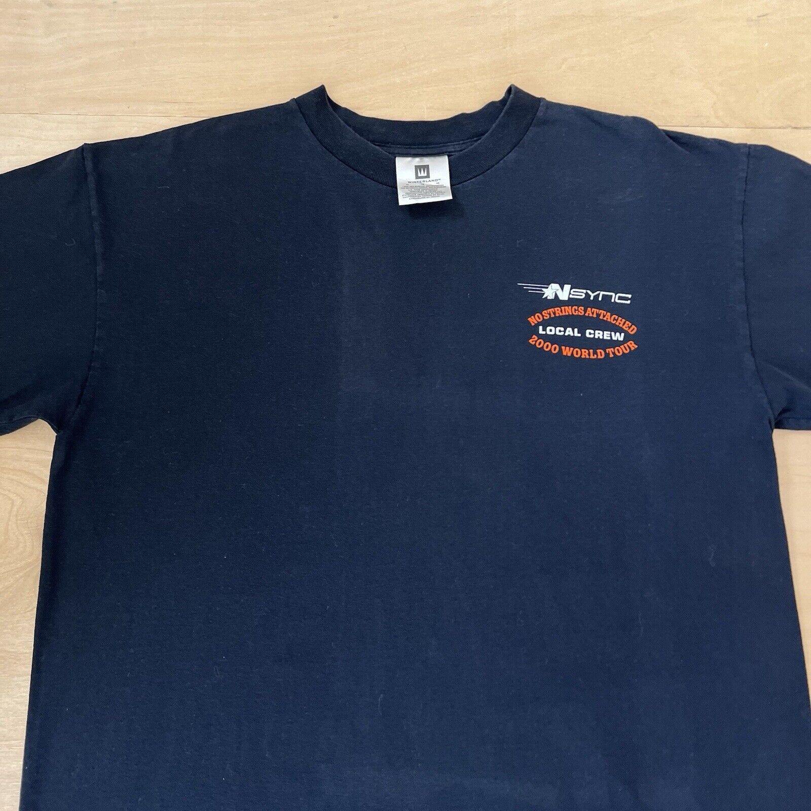 Vintage Vintage Nsync Local Crew Shirt XL Black No Strings Attached Size US XL / EU 56 / 4 - 3 Thumbnail