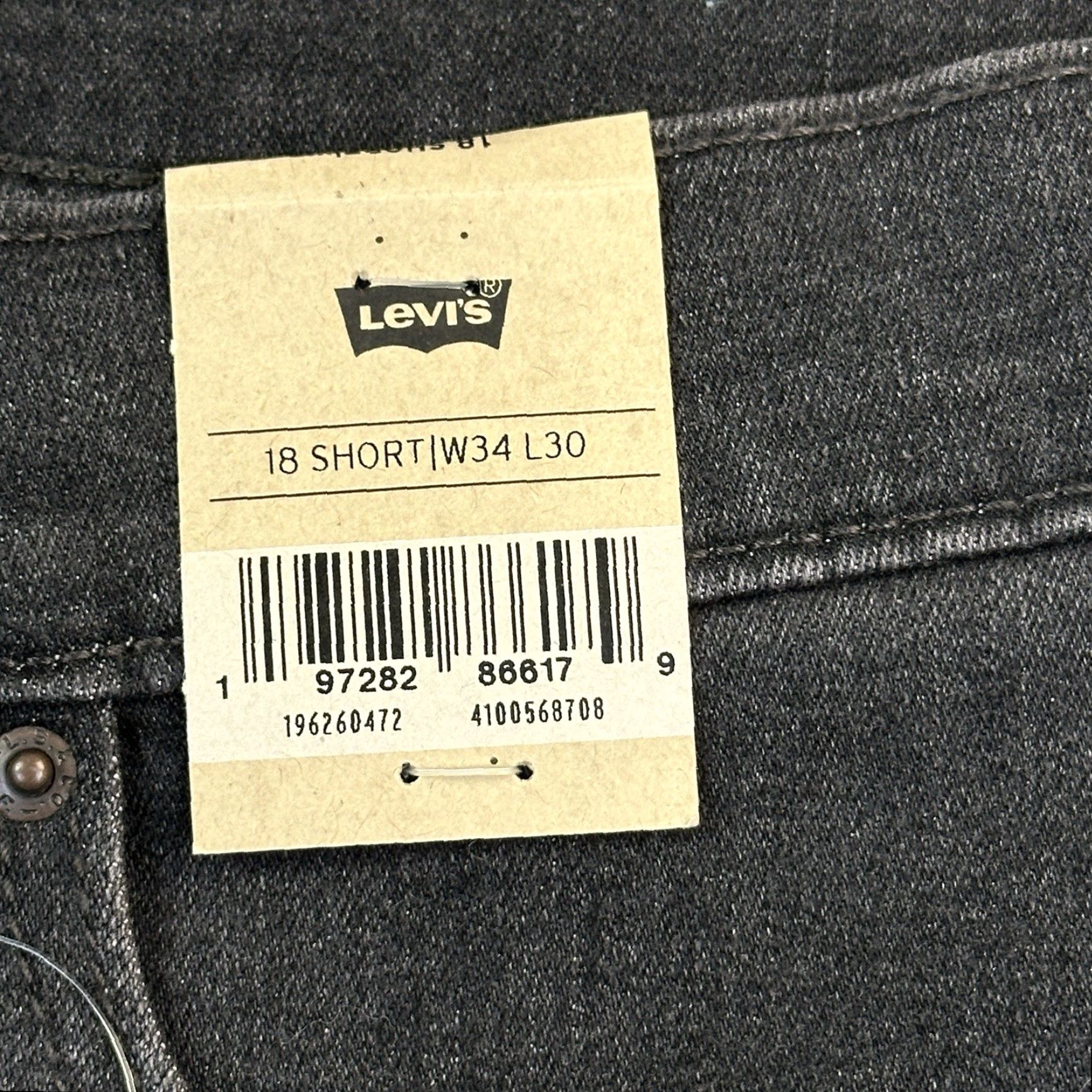 Levi's Levi's 311 Jeans Women’s 34 38x30 Black Denim Shaping Skinny Mid Rise Stretch Jeans Size 24" / US 00 / IT 34 - 7 Thumbnail