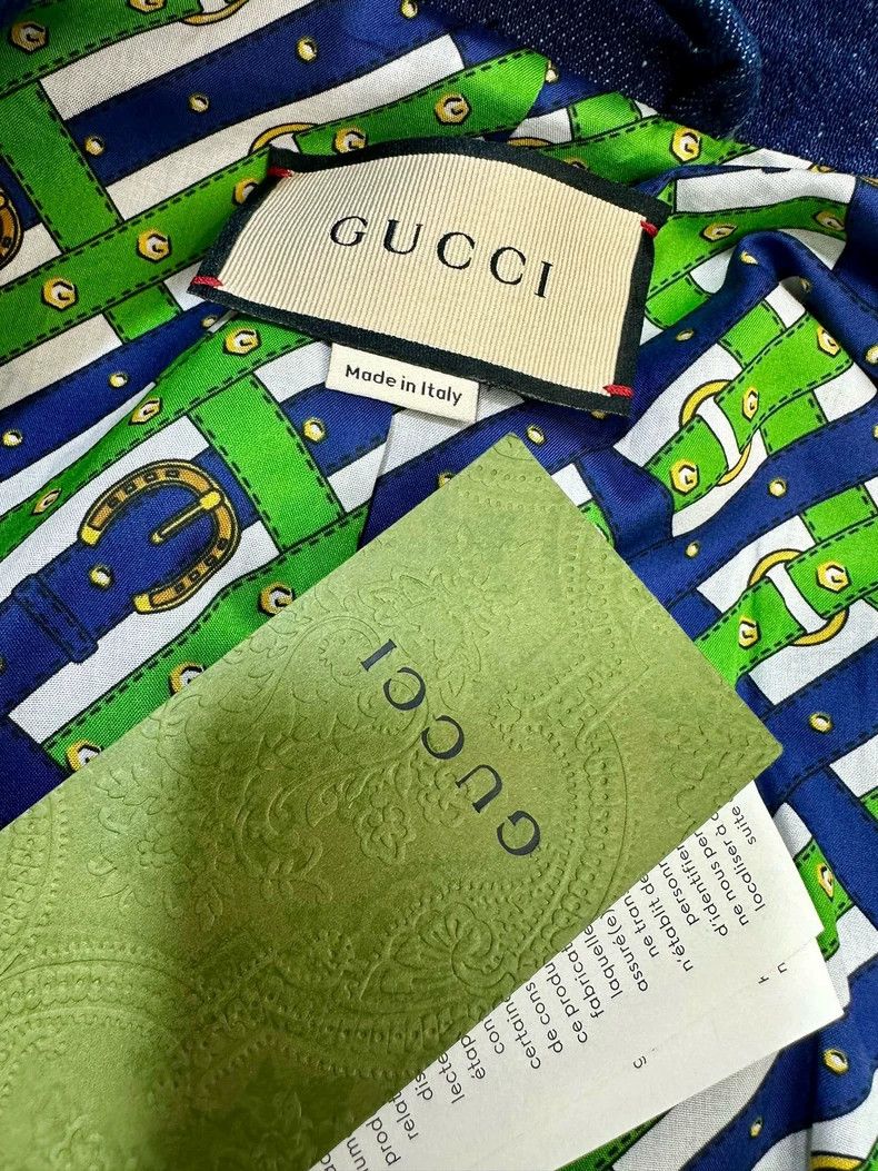 Gucci Gucci Denim lapel double casual suit 2502-Nextarrow Size 40R - 5 Thumbnail