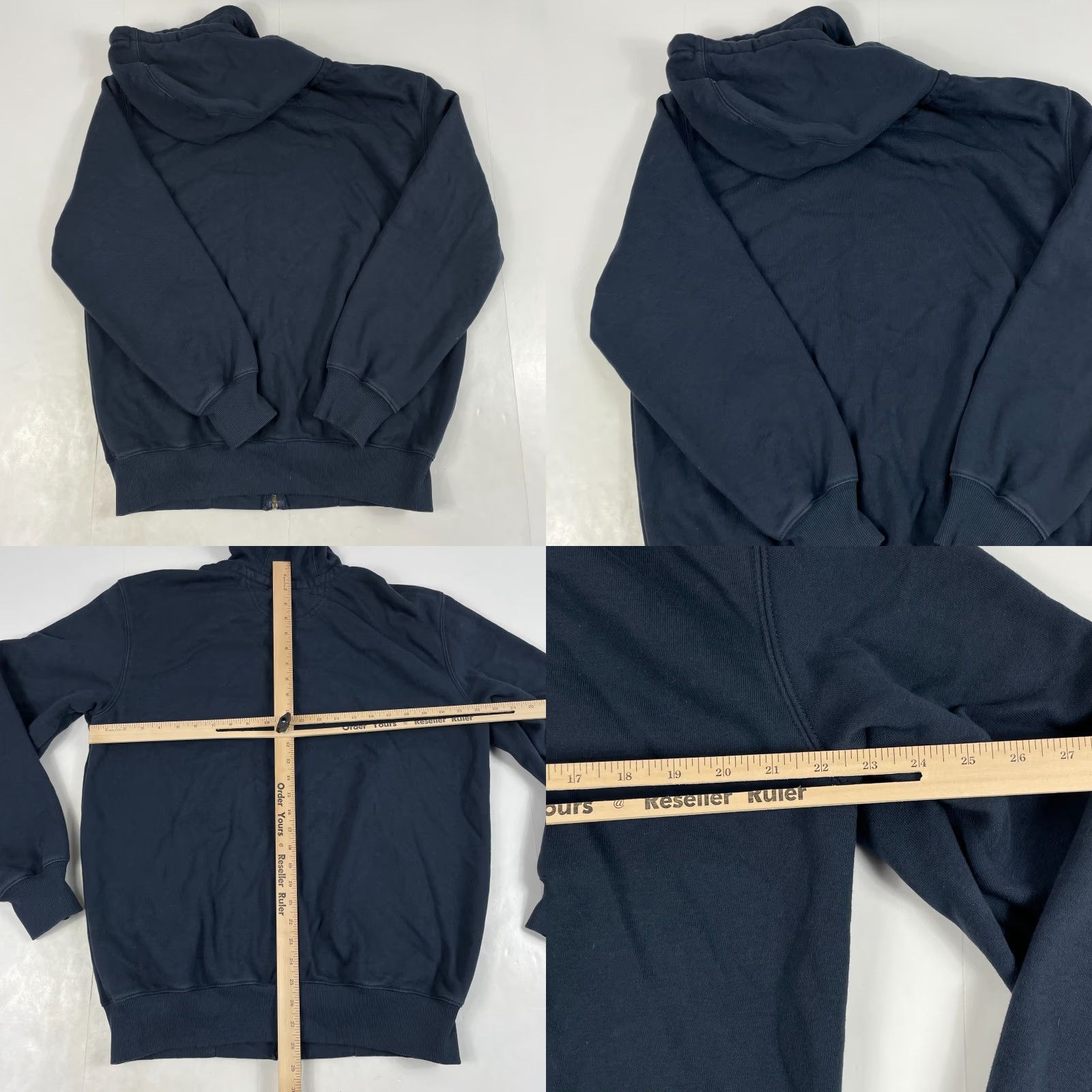 Carhartt Carhartt Hoodie Mens Medium Blue Rain Defender Full Zip Fleece Lined Workwear Size US M / EU 48-50 / 2 - 8 Thumbnail
