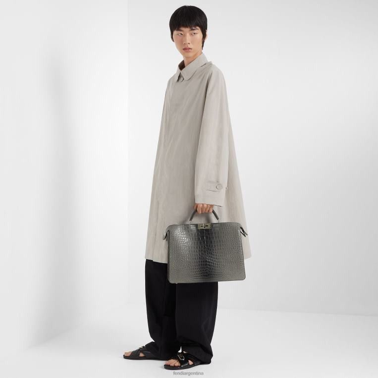 Fendi o1loc1c0824 Trench Coat in Grey Size US XS / EU 42 / 0 - 5 Thumbnail
