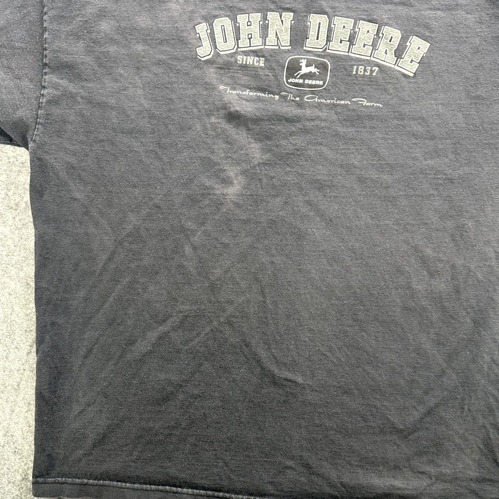 John Deere John Deere Shirt Mens Extra Large Black Graphic Tee Tractor Logo Farming Classic Size US L / EU 52-54 / 3 - 4 Thumbnail