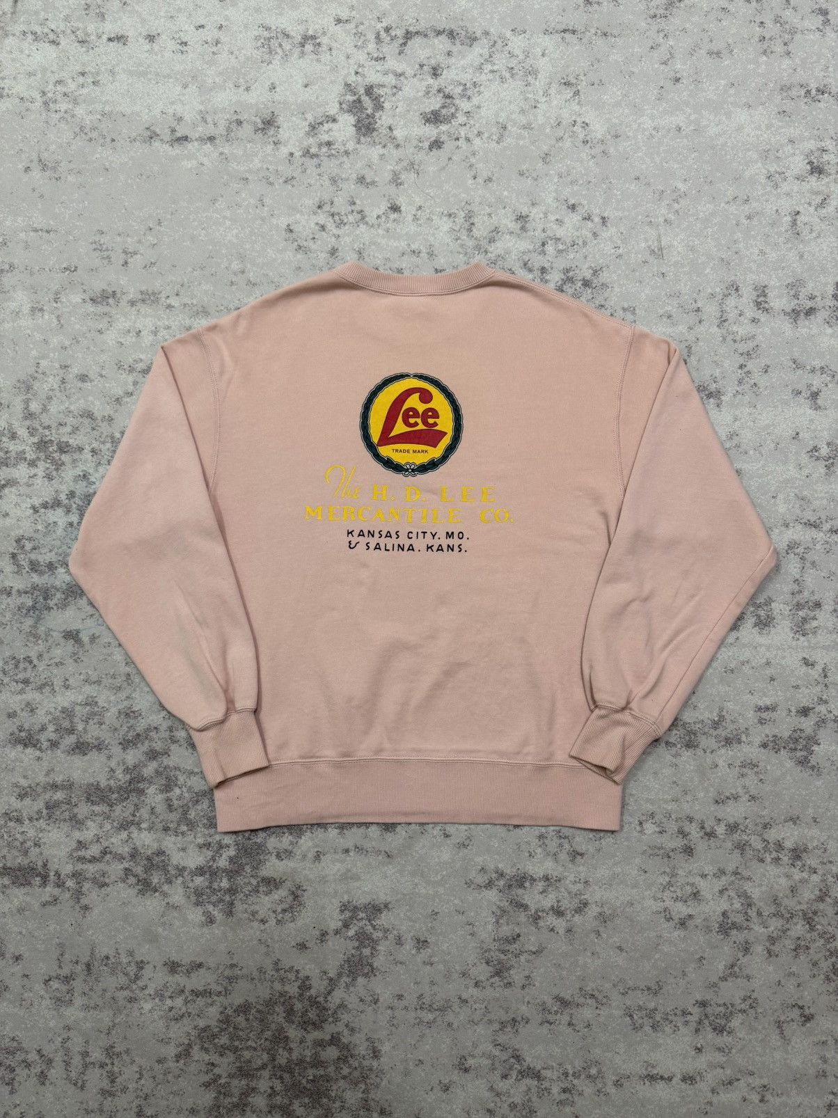 Lee Vintage Lee The H.D Lee Company Backhit Logo Sweatshirt Size US S / EU 44-46 / 1 - 9 Thumbnail