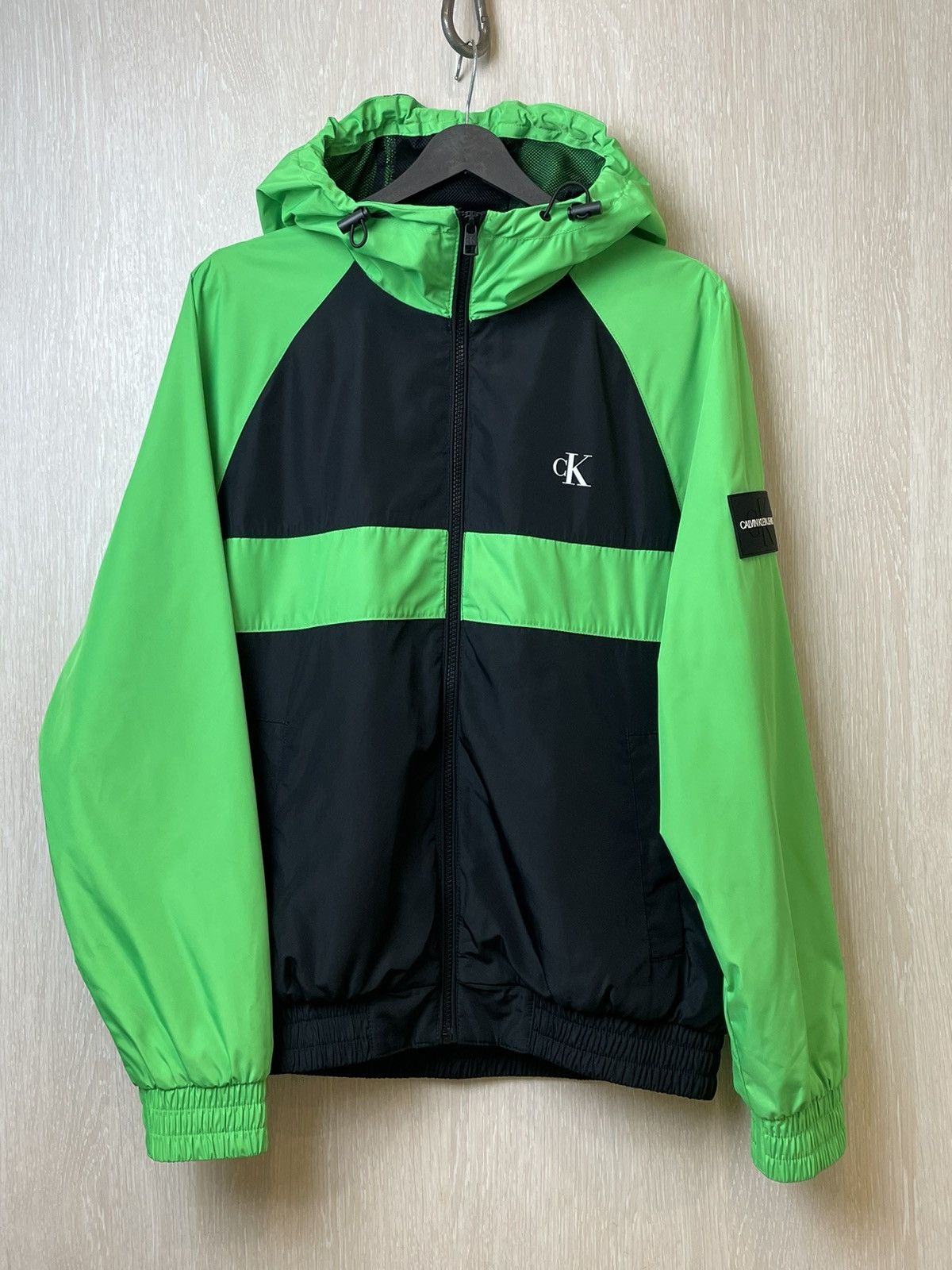 Calvin Klein Blocked Zip Light Jacket Windbreaker