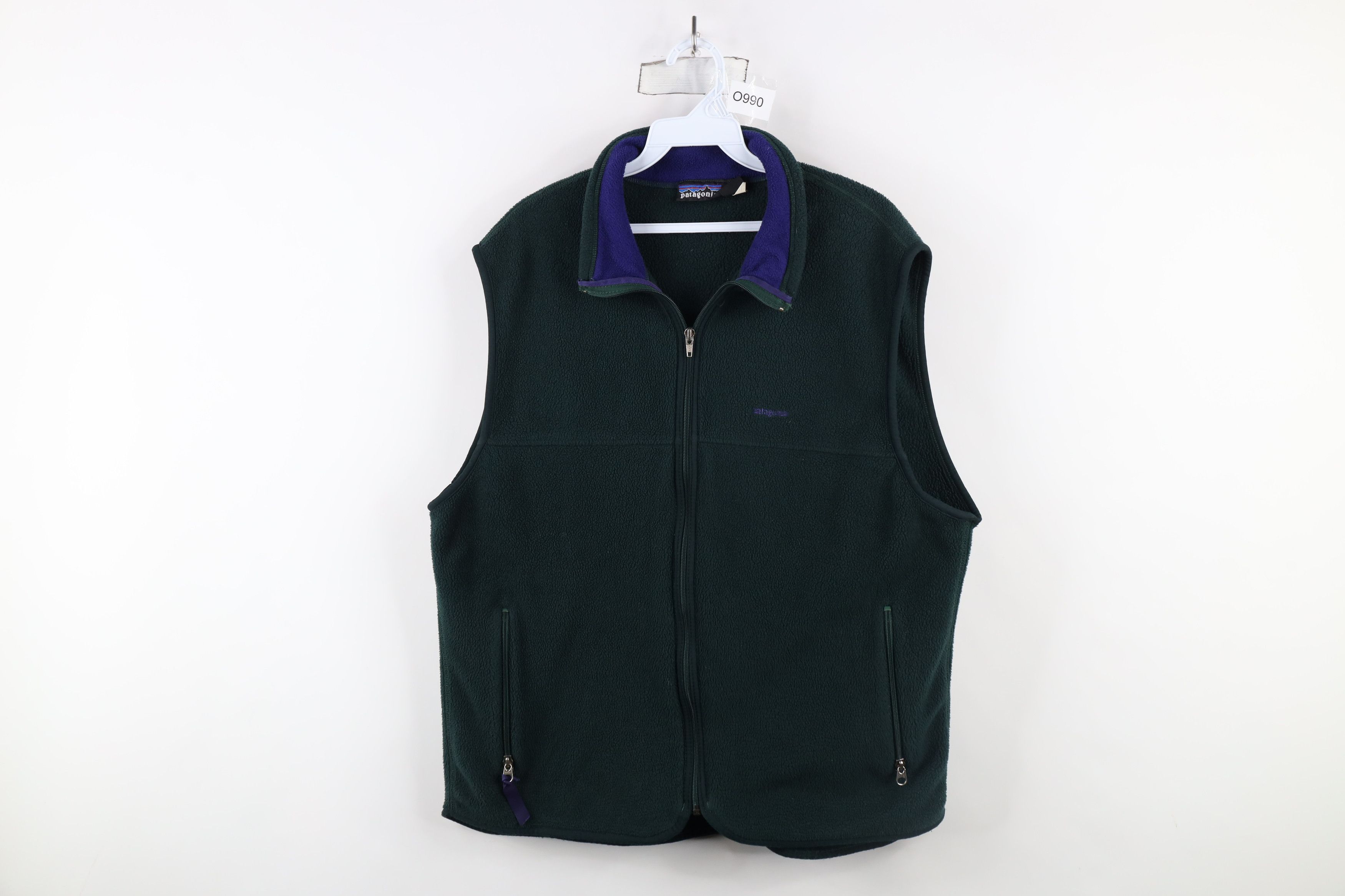 Patagonia × Vintage Vintage 90s Patagonia Synchilla Full Zip Fleece Vest Jacket Size US L / EU 52-54 / 3 - 1 Thumbnail