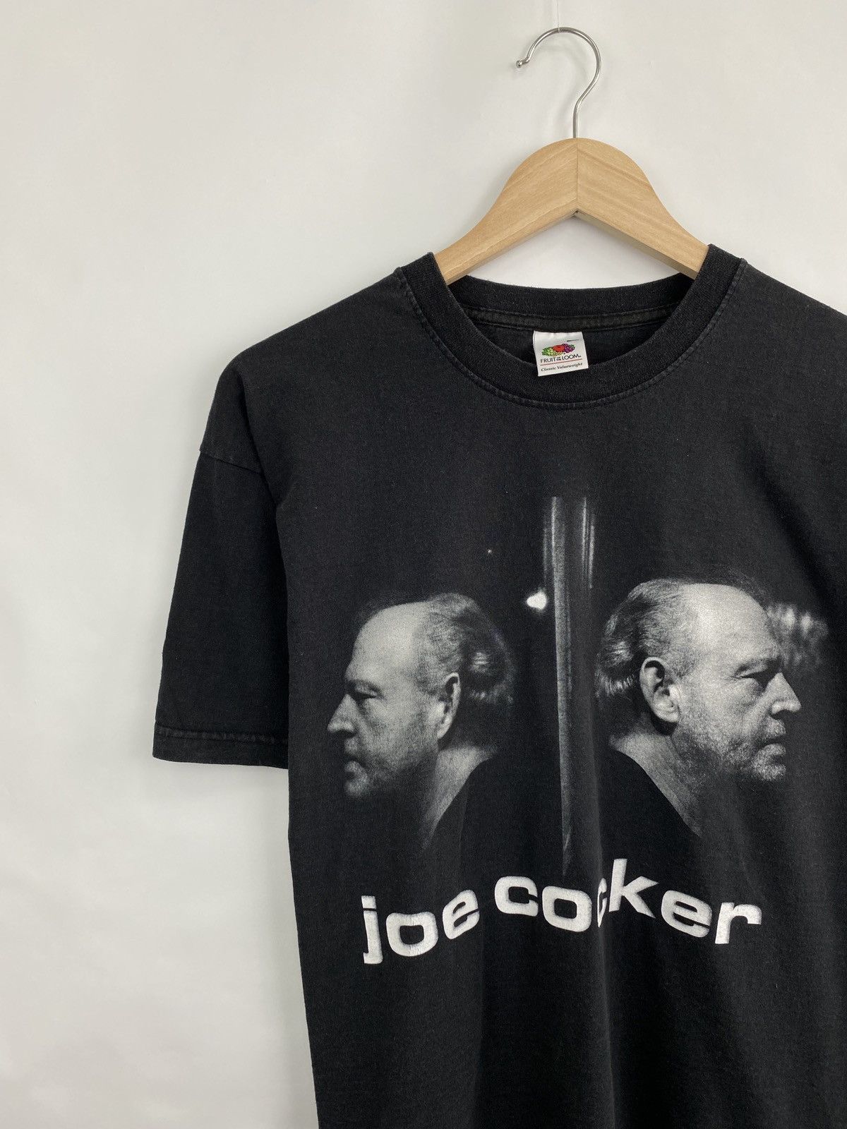 Fruit Of The Loom Vintage Joe Cocker Heart Soul Tour 2005 Band T-Shirt Retro Size US M / EU 48-50 / 2 - 2 Thumbnail