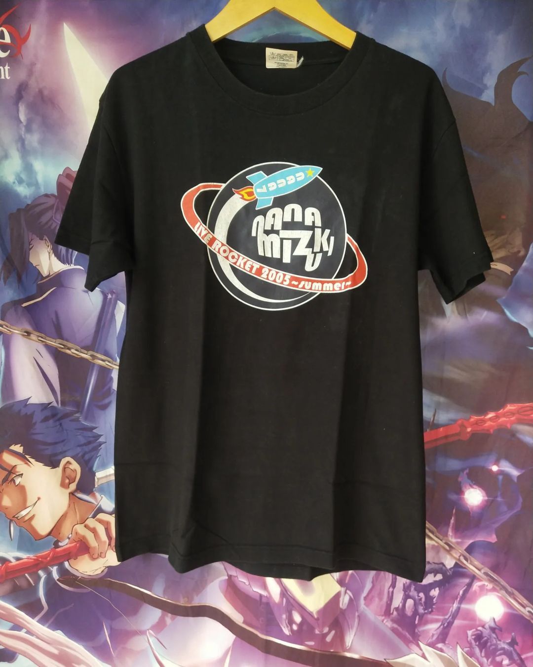 Band Tees × Japanese Brand × Vintage Nana Mizuki Live Rocket 2005 Summer Official Music Tees Size US L / EU 52-54 / 3 - 1 Thumbnail